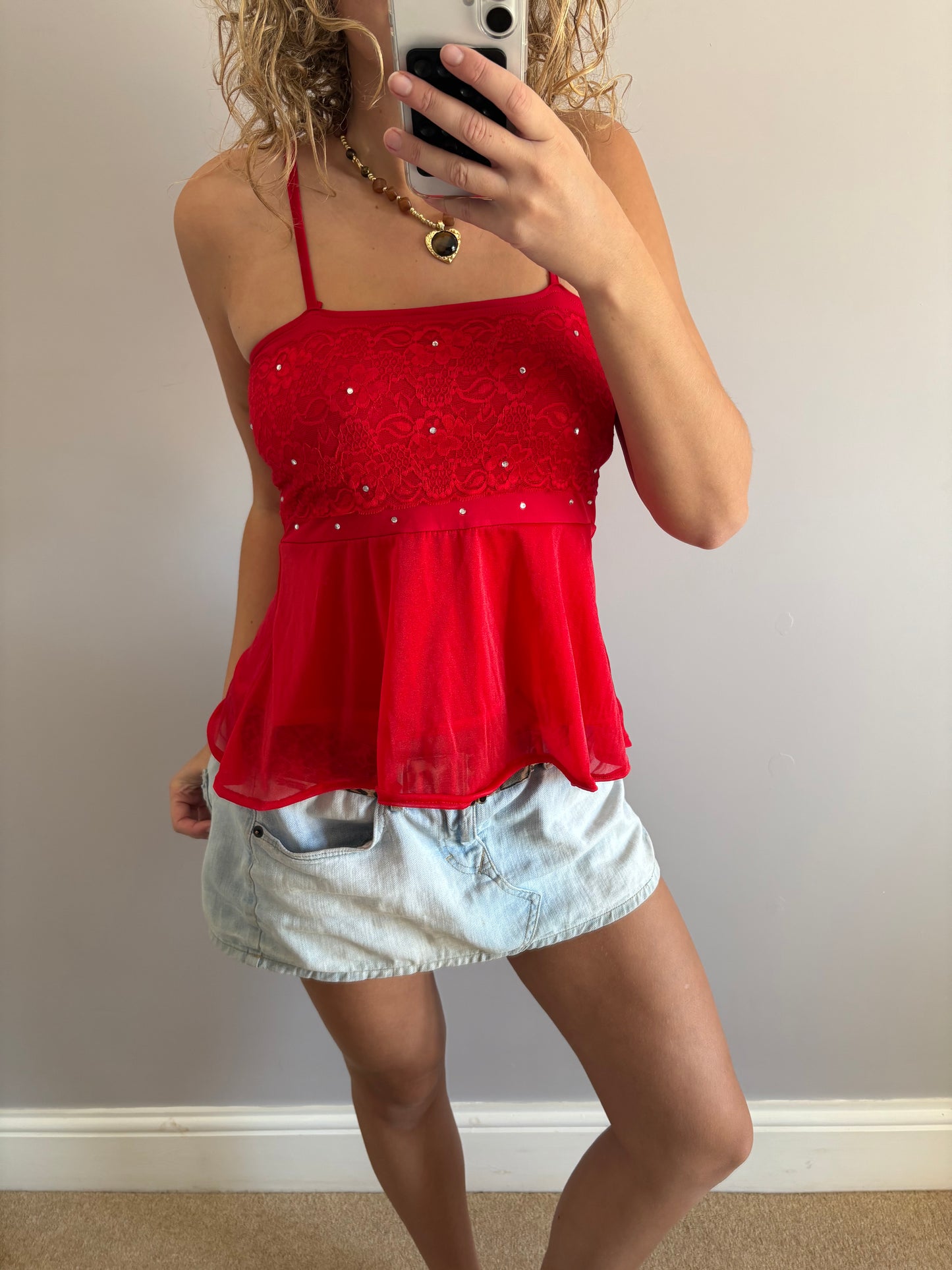 sequin cami