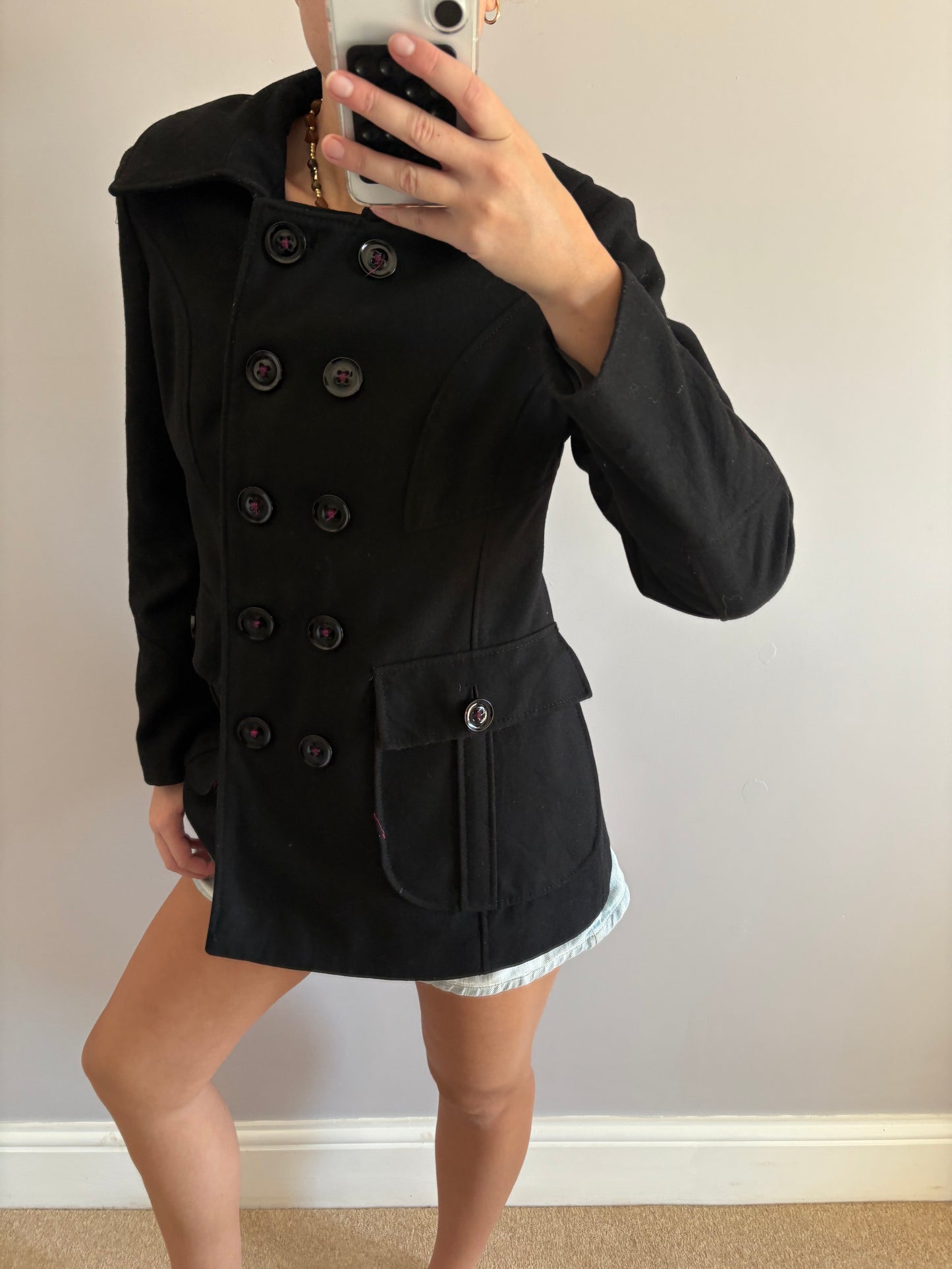 miss sixty peacoat