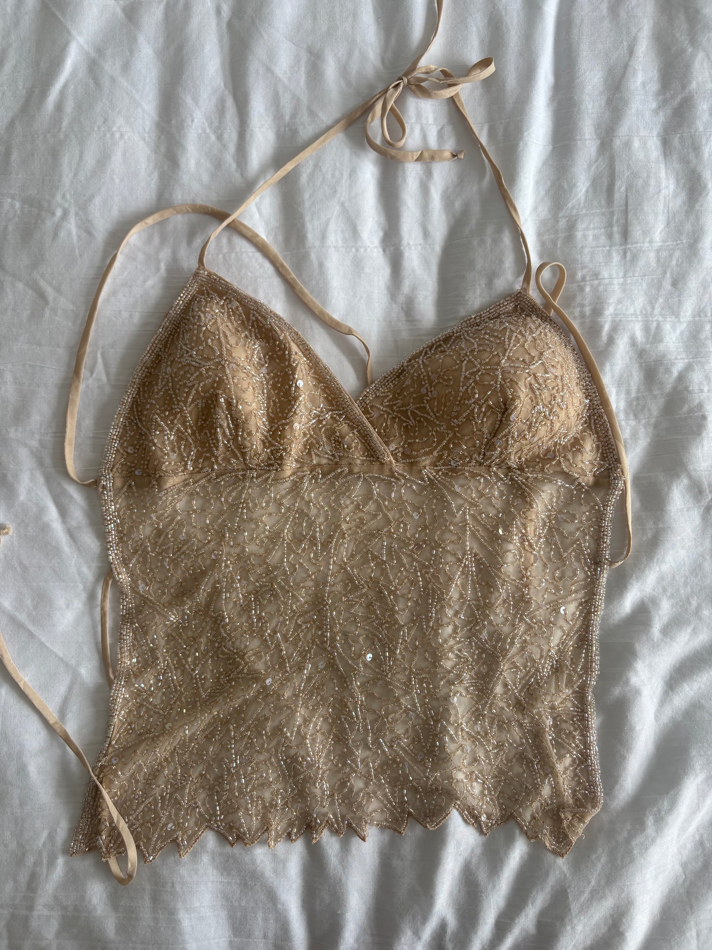 beaded cami