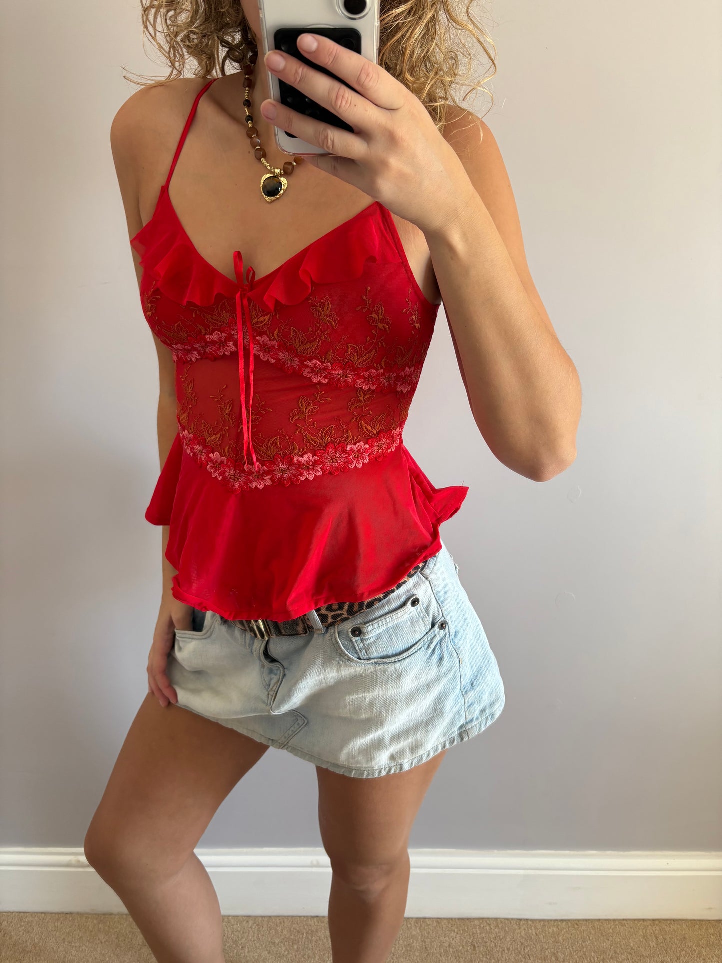 red cami