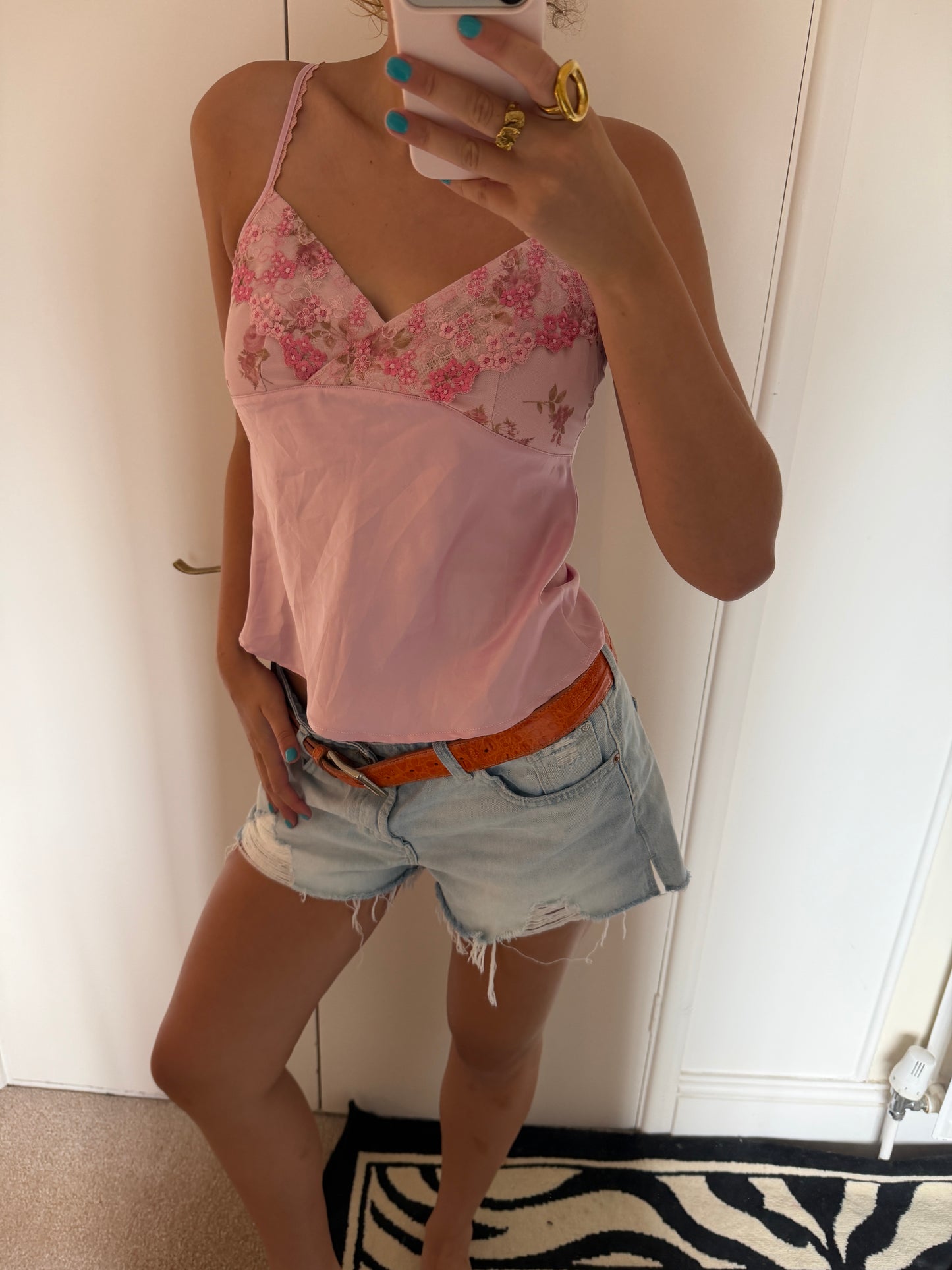 pink cami