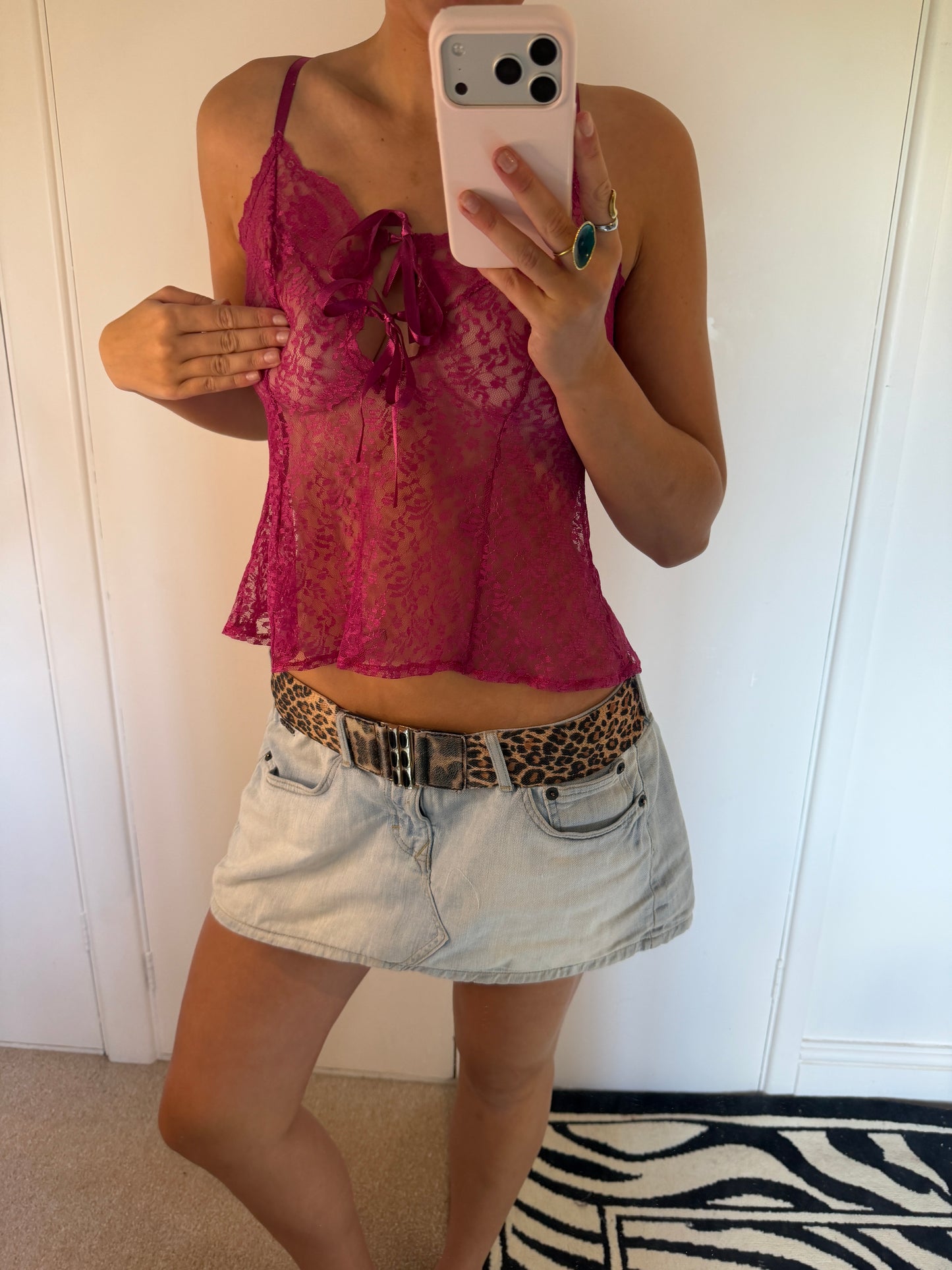 laced cami
