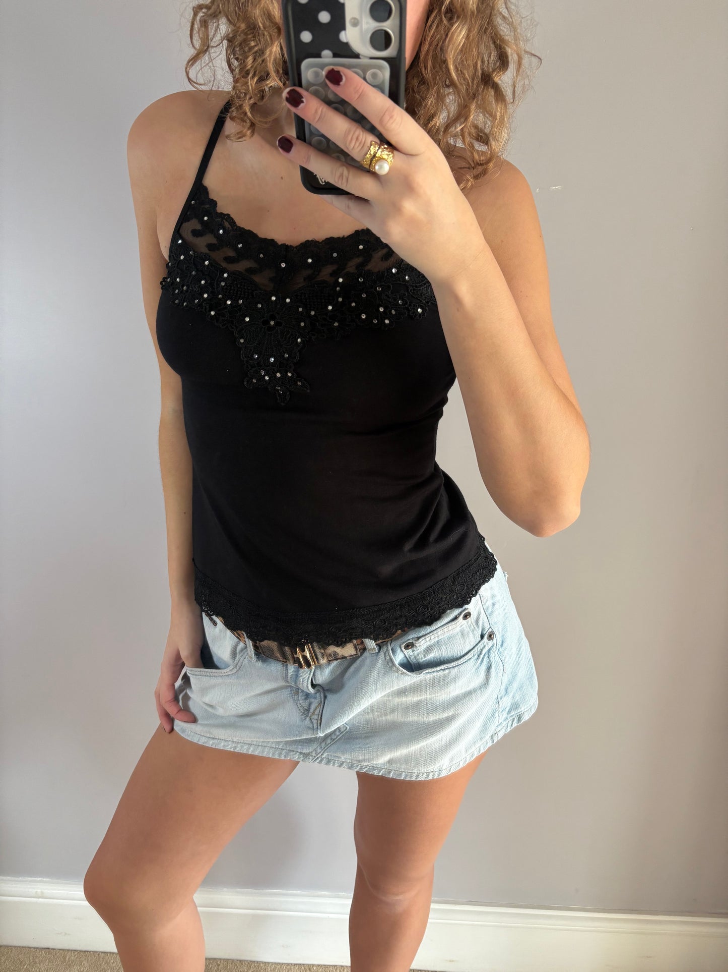 sequin cami