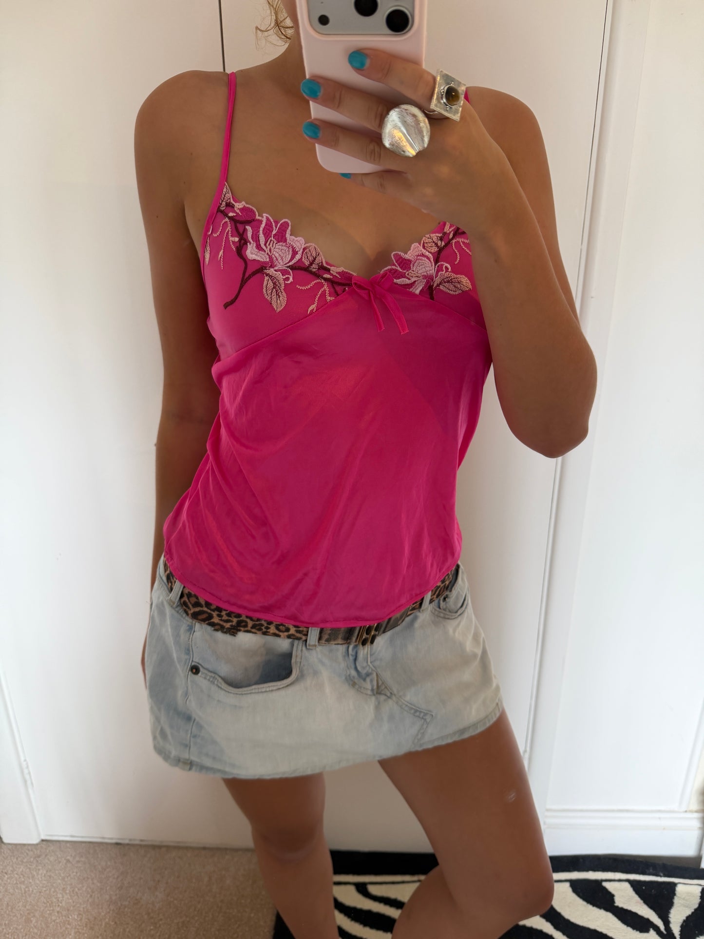 pink cami