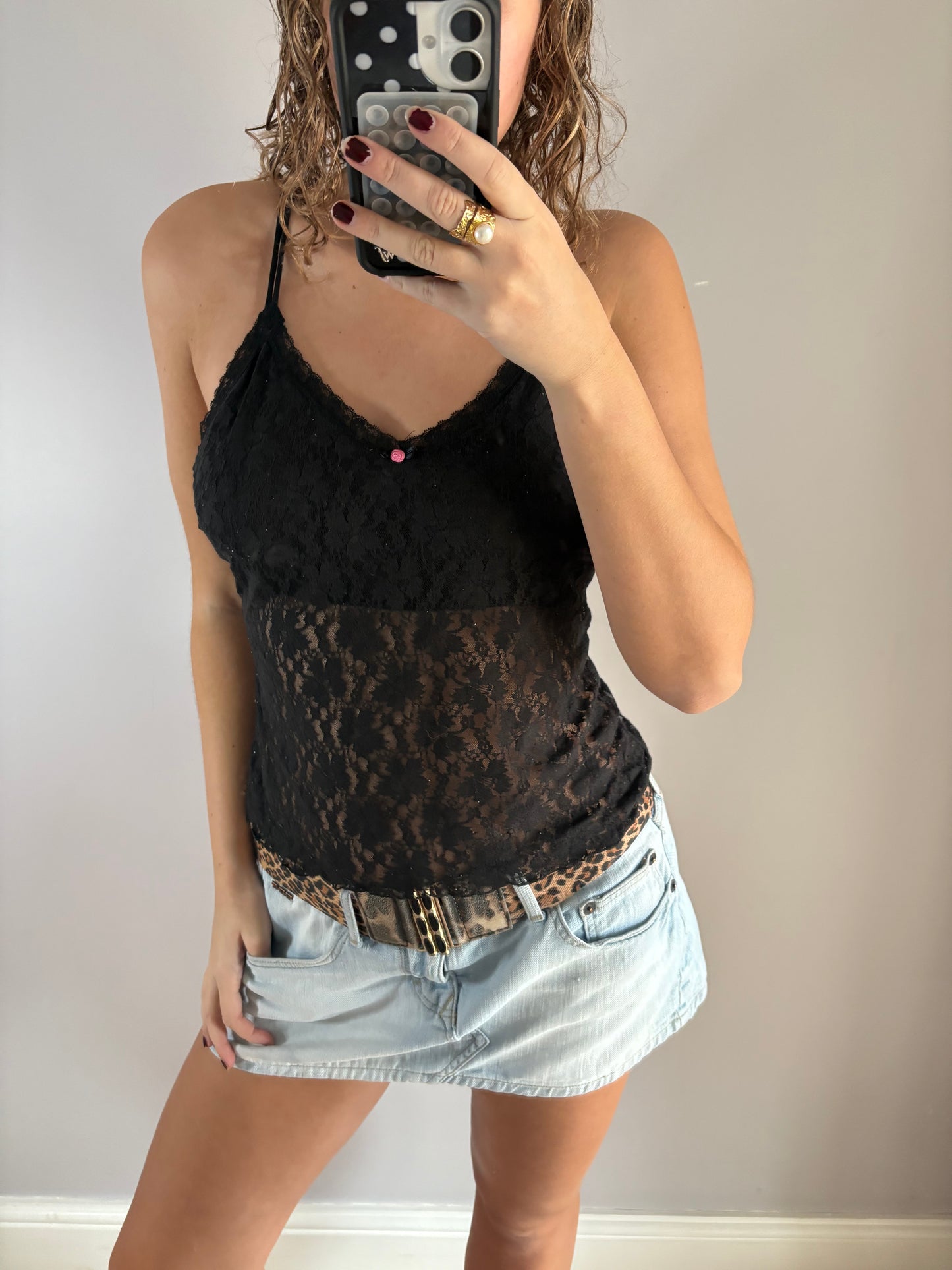 laced cami