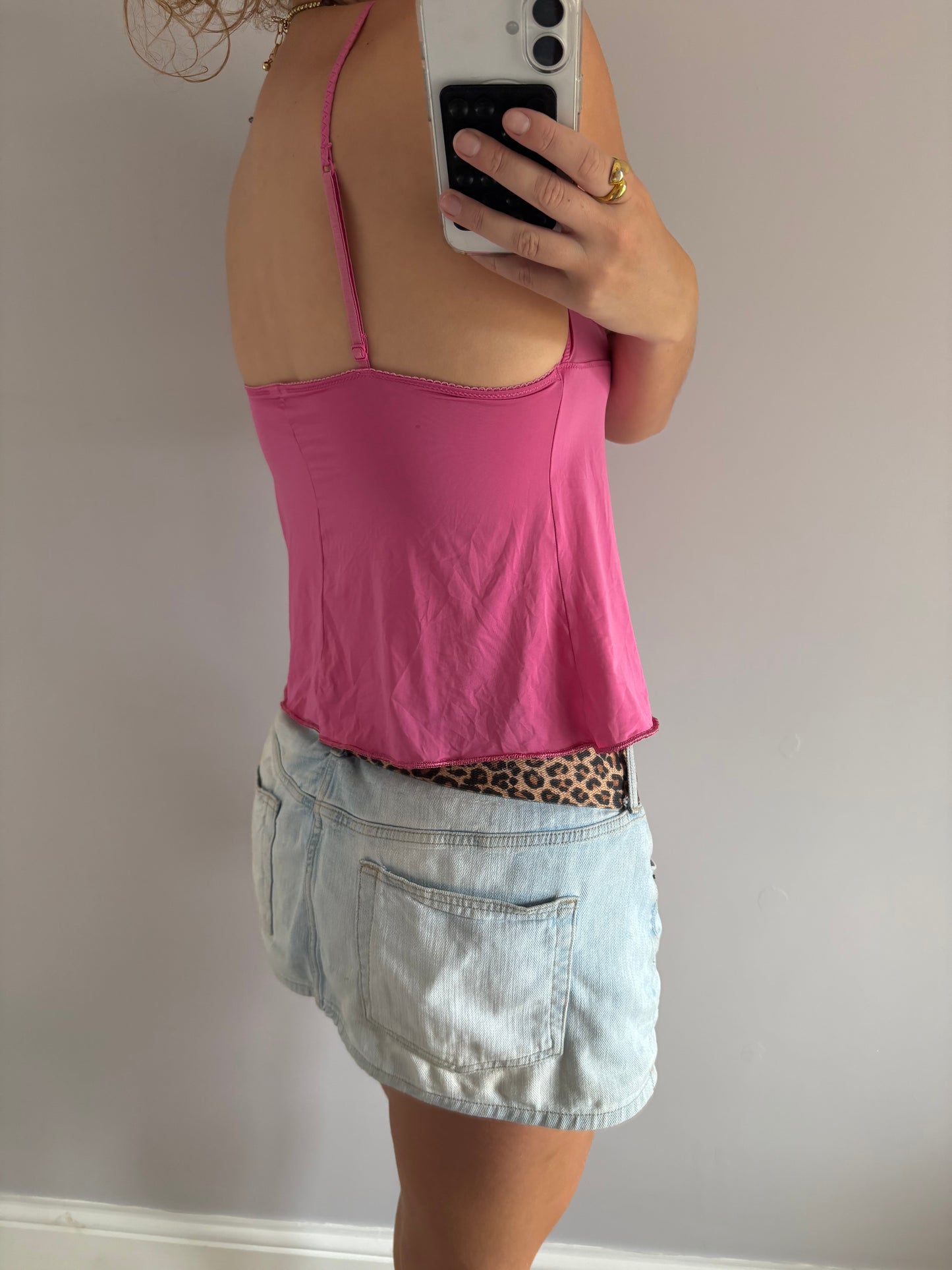 pink cami