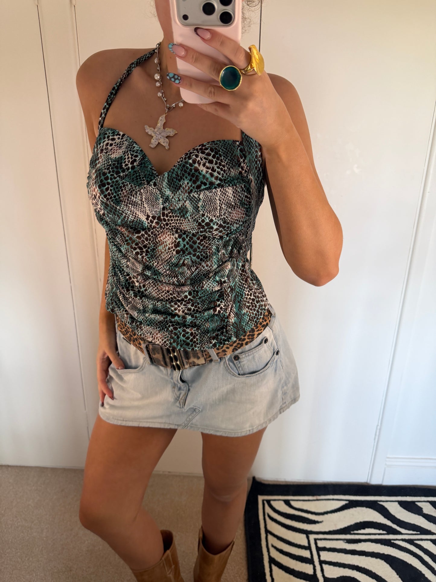 leopard top