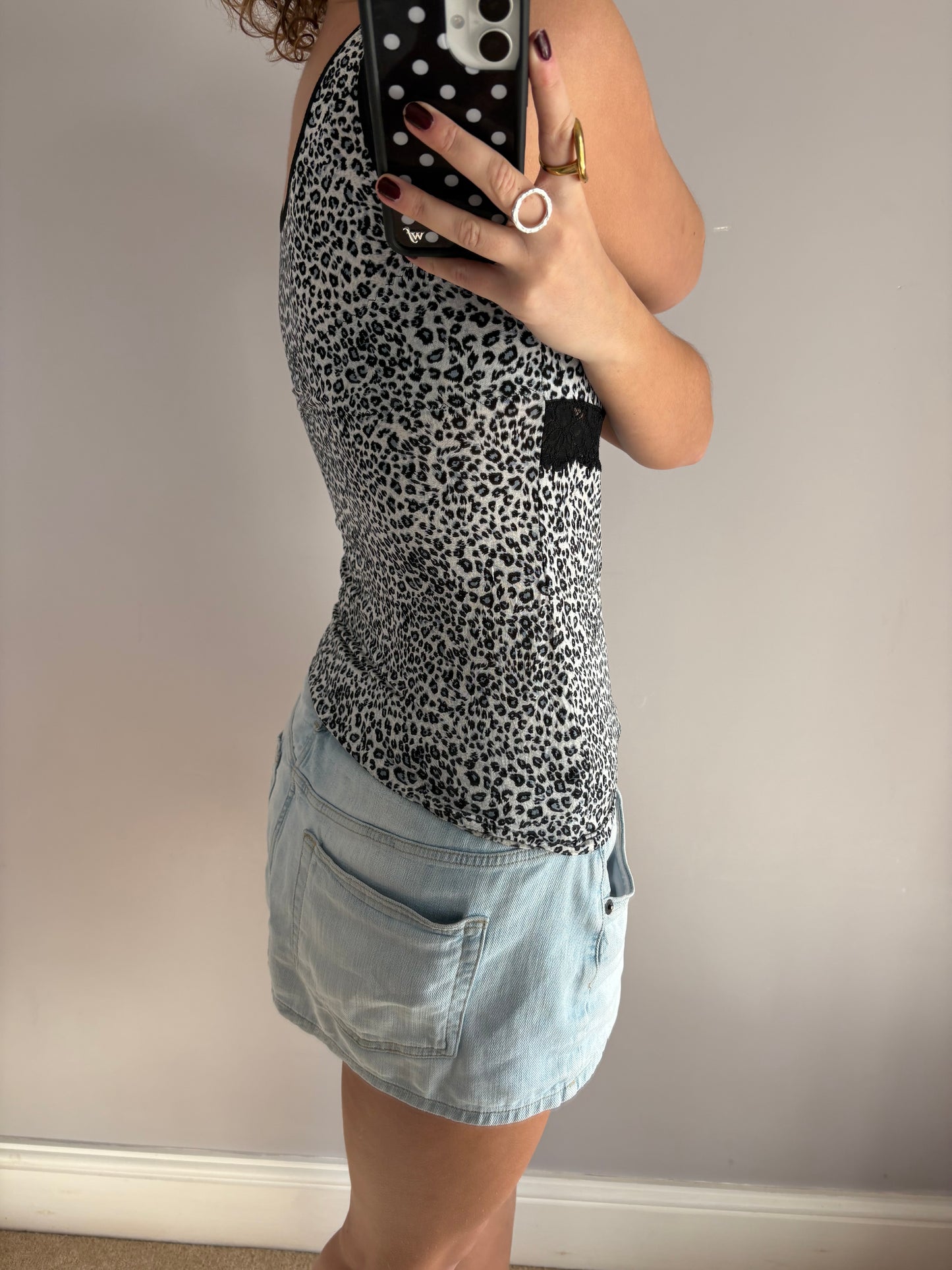 leopard cami