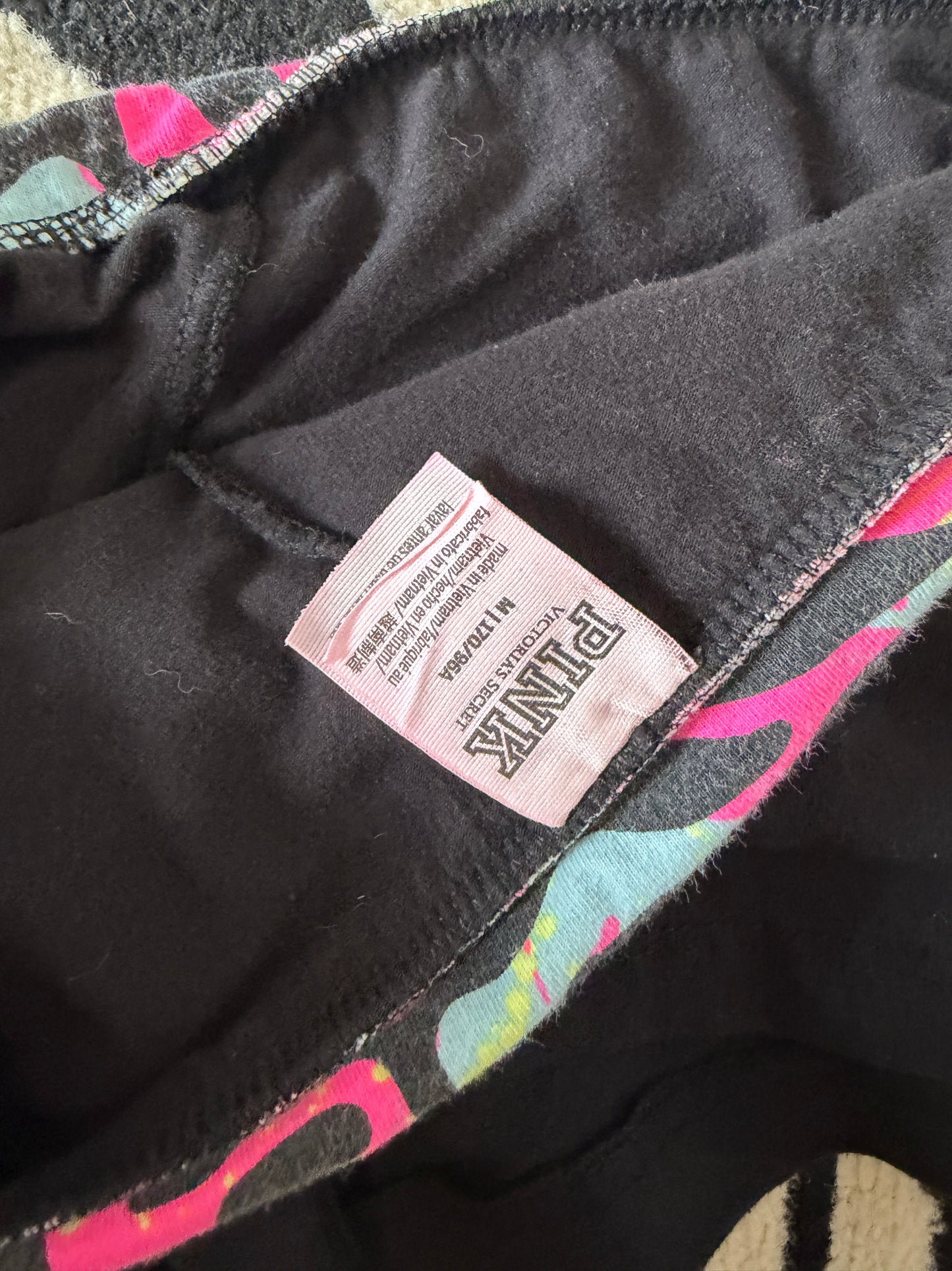 vs pink shorts