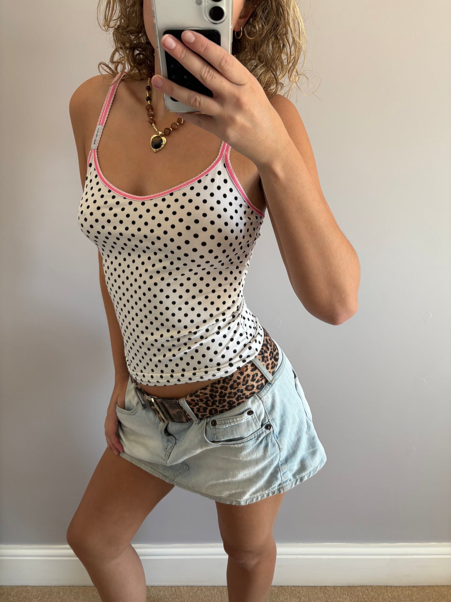 vintage d&g cami top