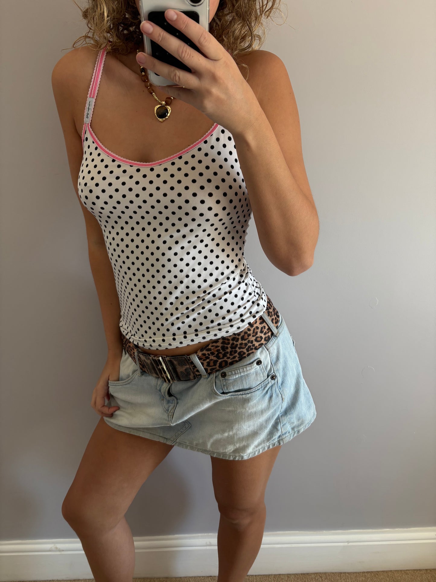 vintage d&g cami top