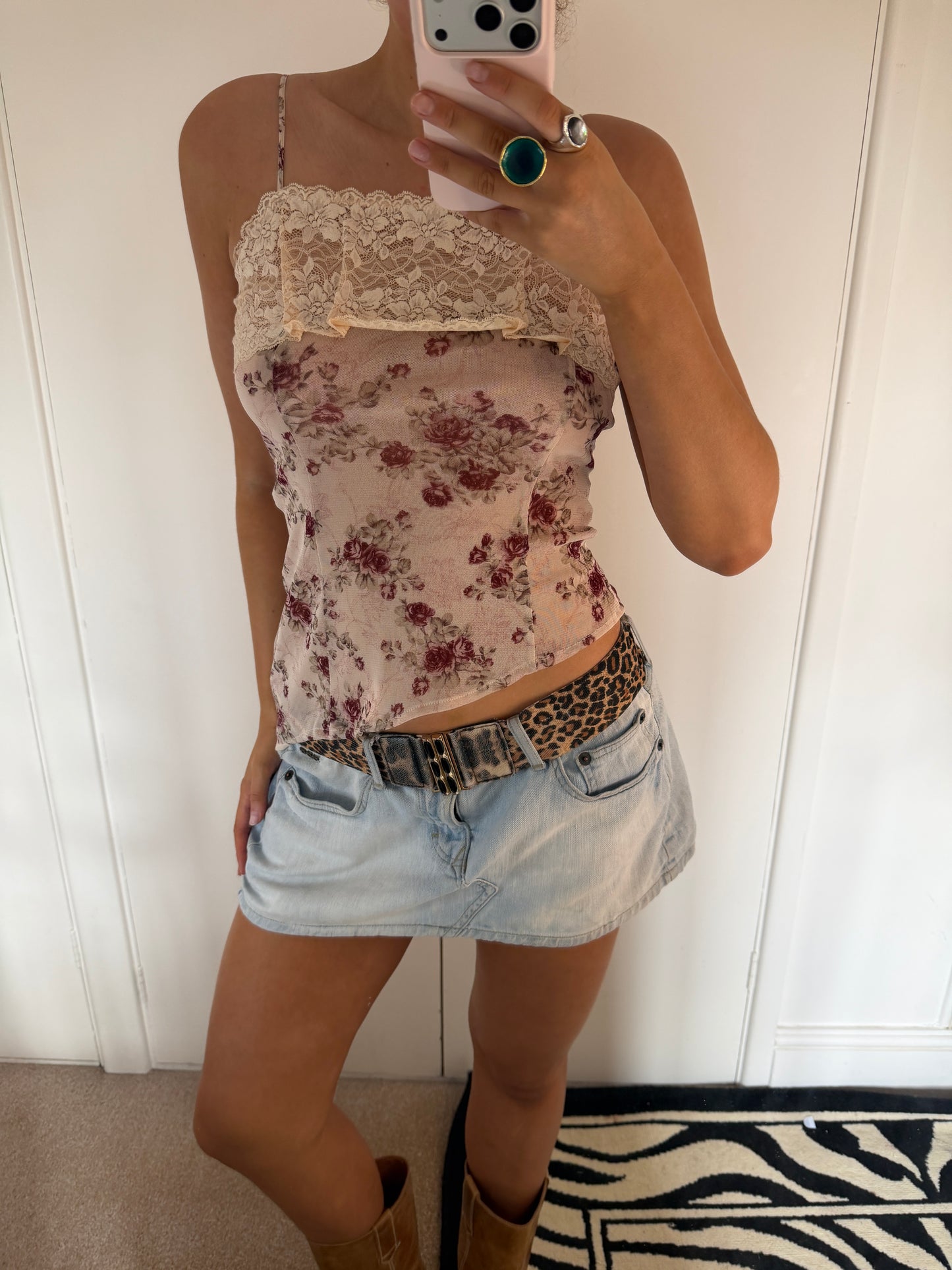 laced cami