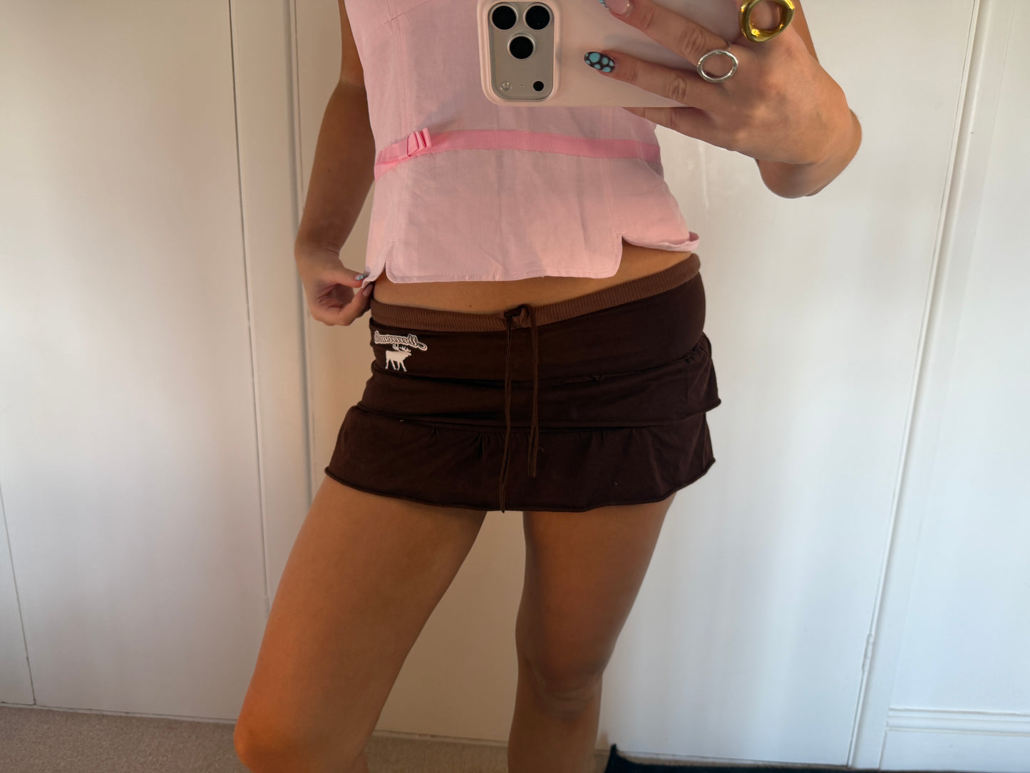 abercrombie mini skirt