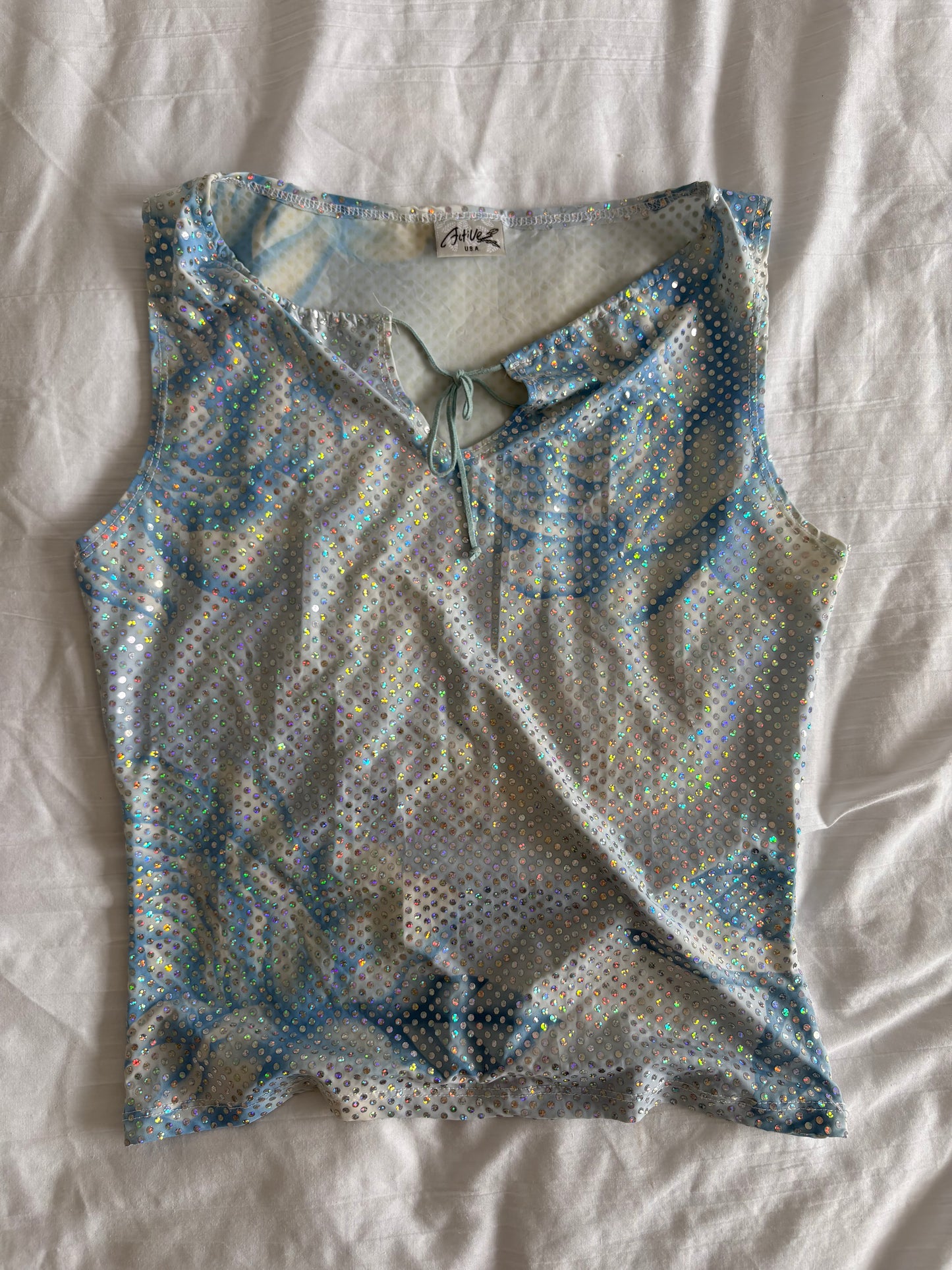 glitter top