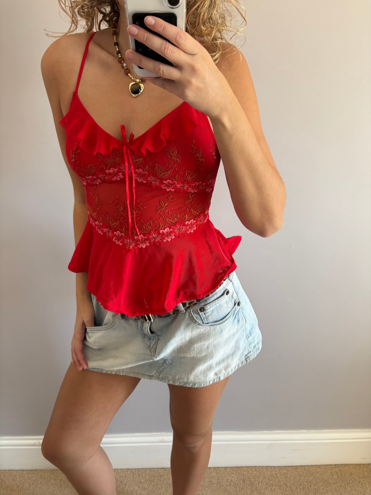 red cami