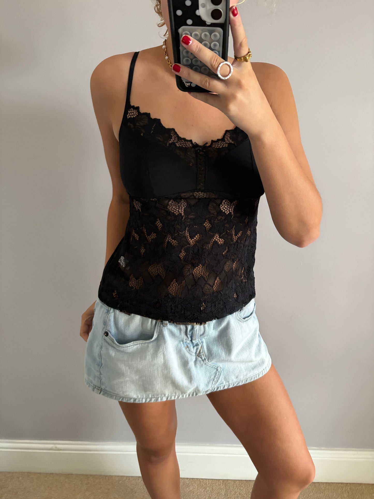 laced cami