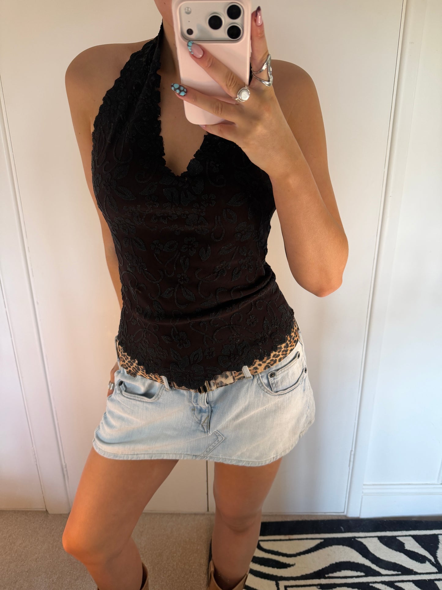 beaded cami