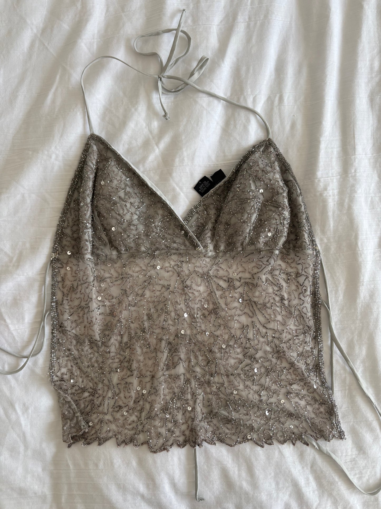 beaded cami