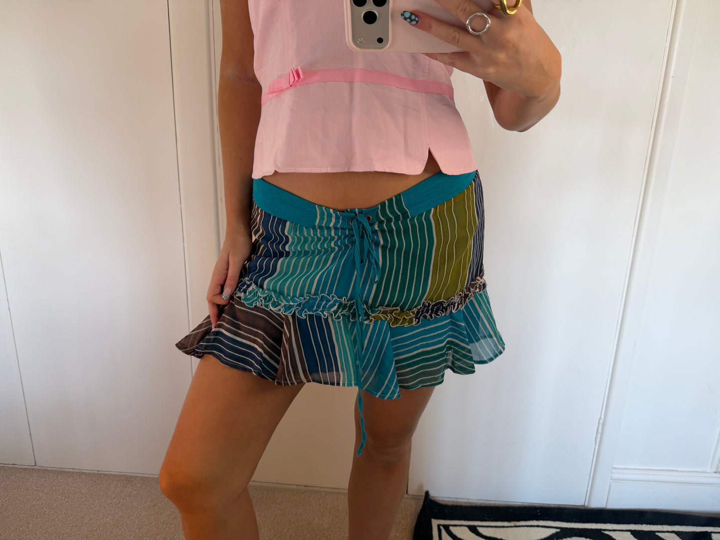 guess skirt/ top