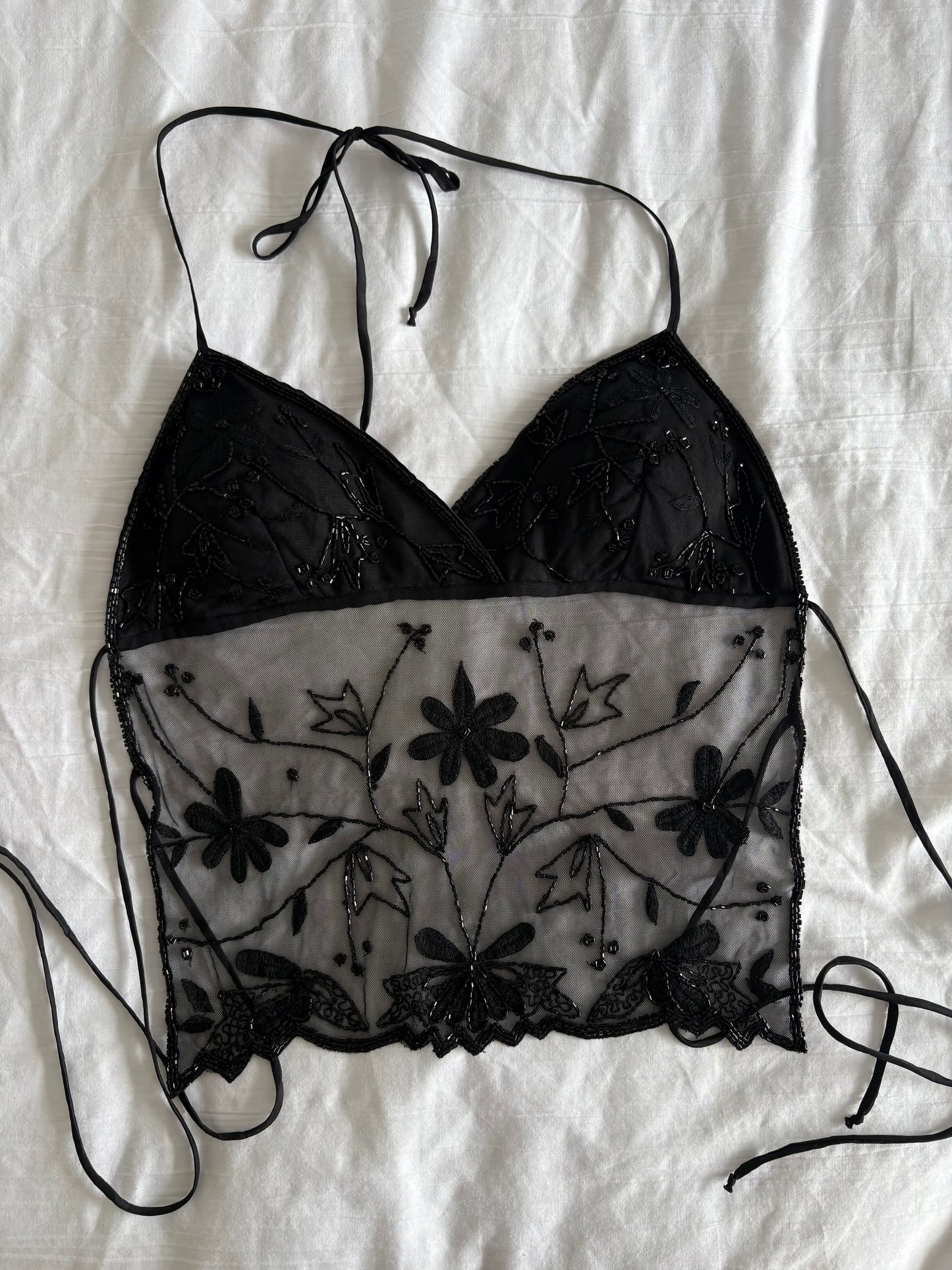 beaded cami