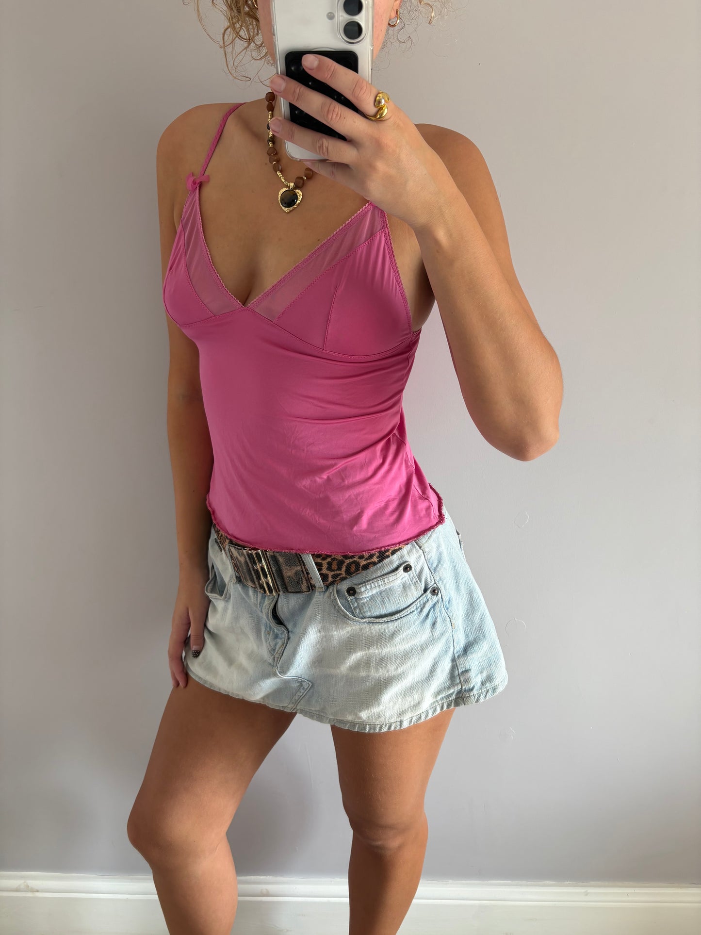 pink cami