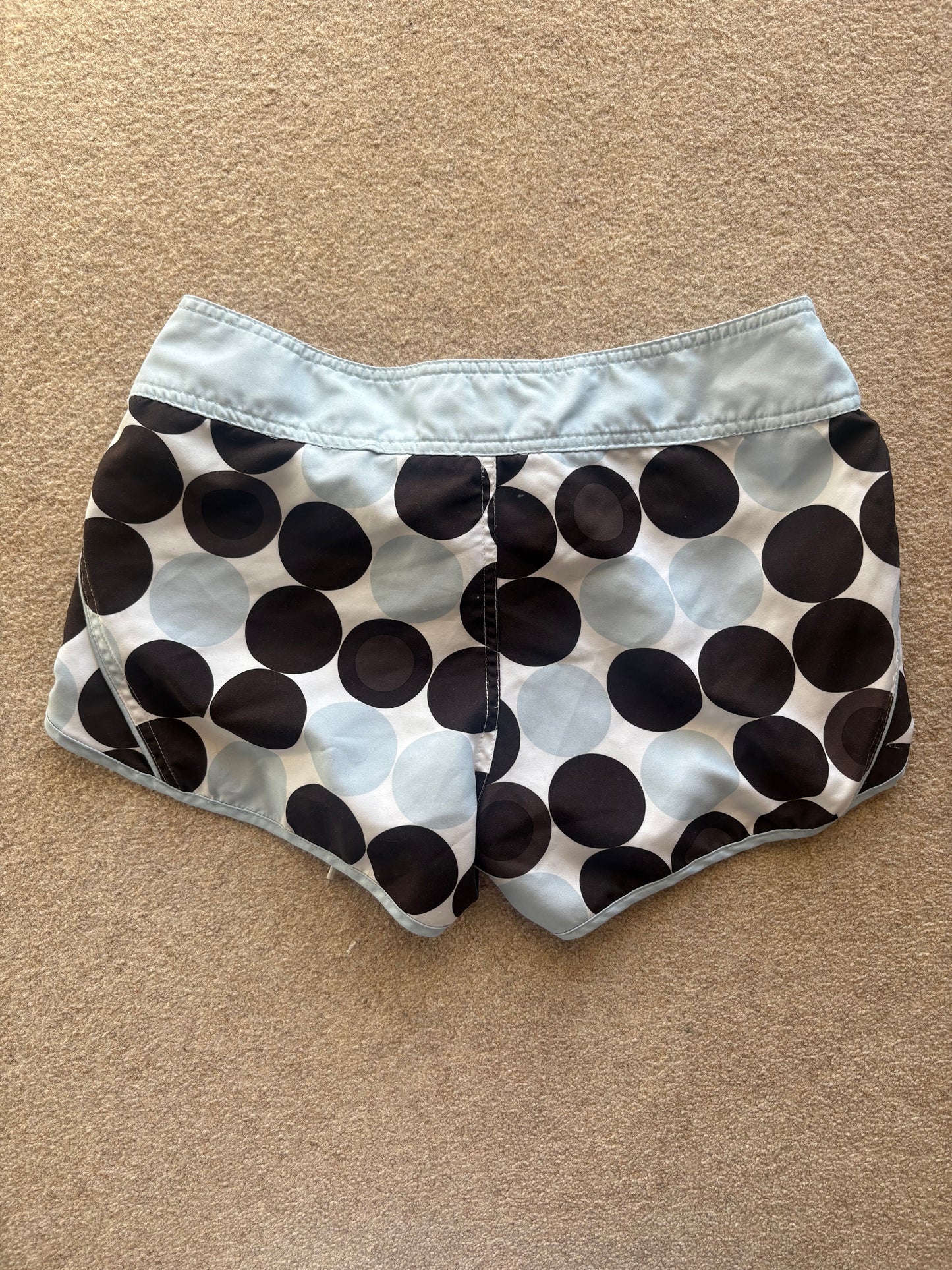 polka dot mini shorts