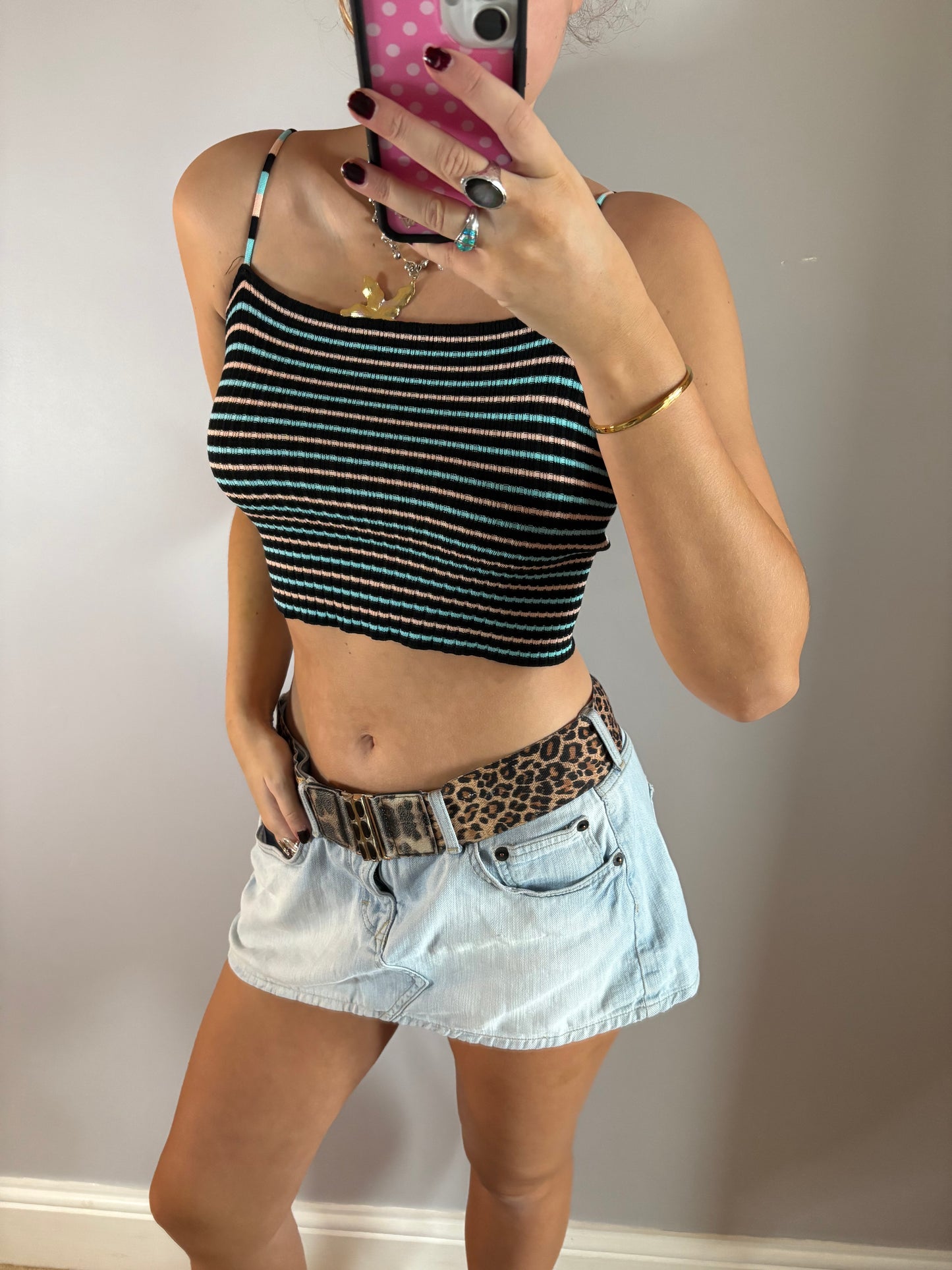 striped cami