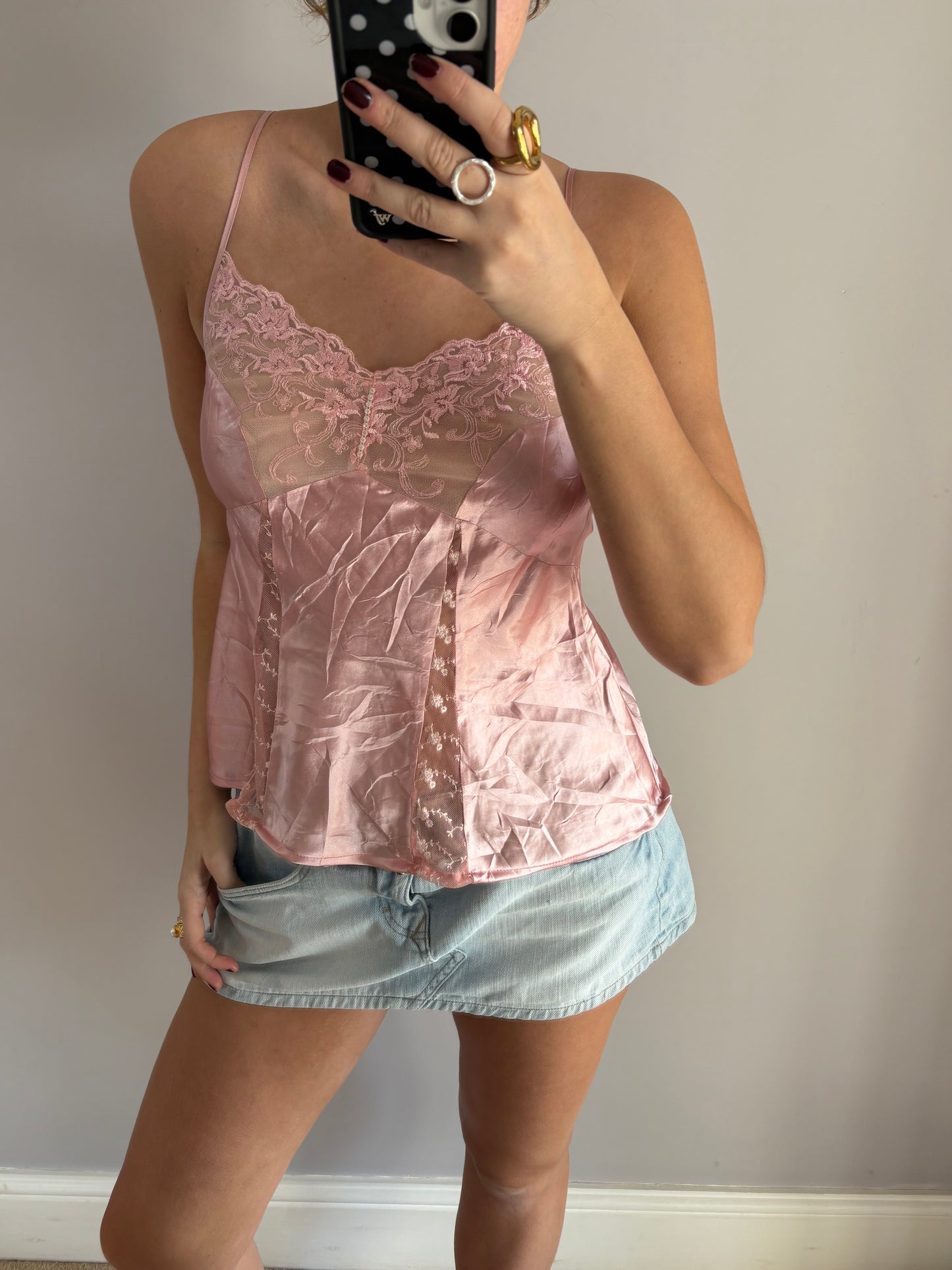 pink cami