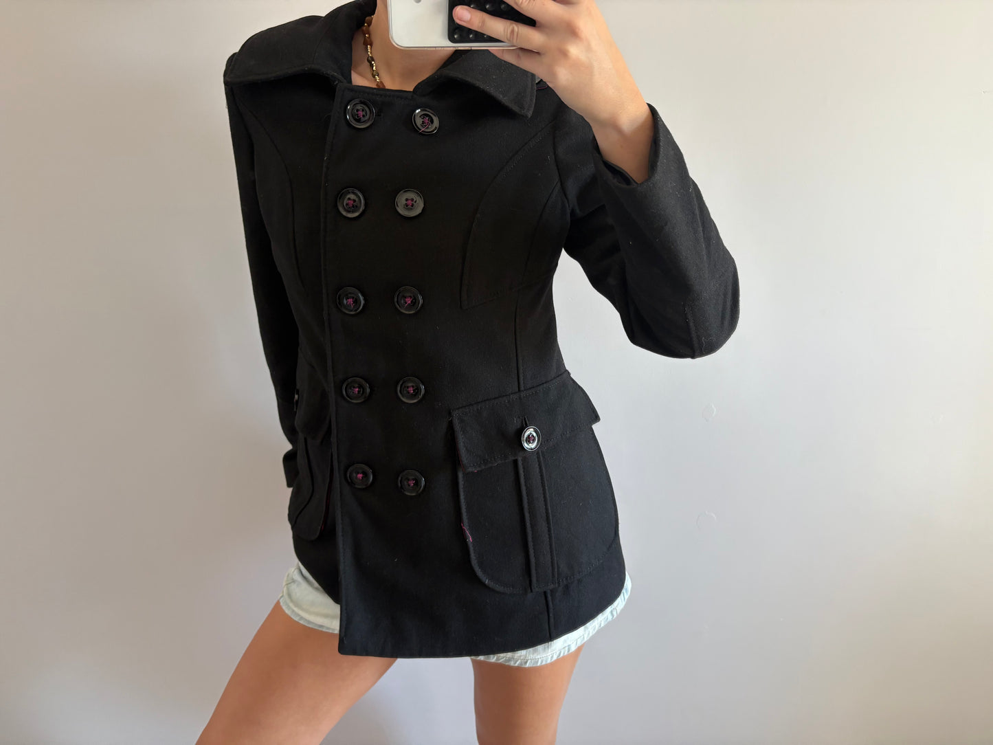 miss sixty peacoat