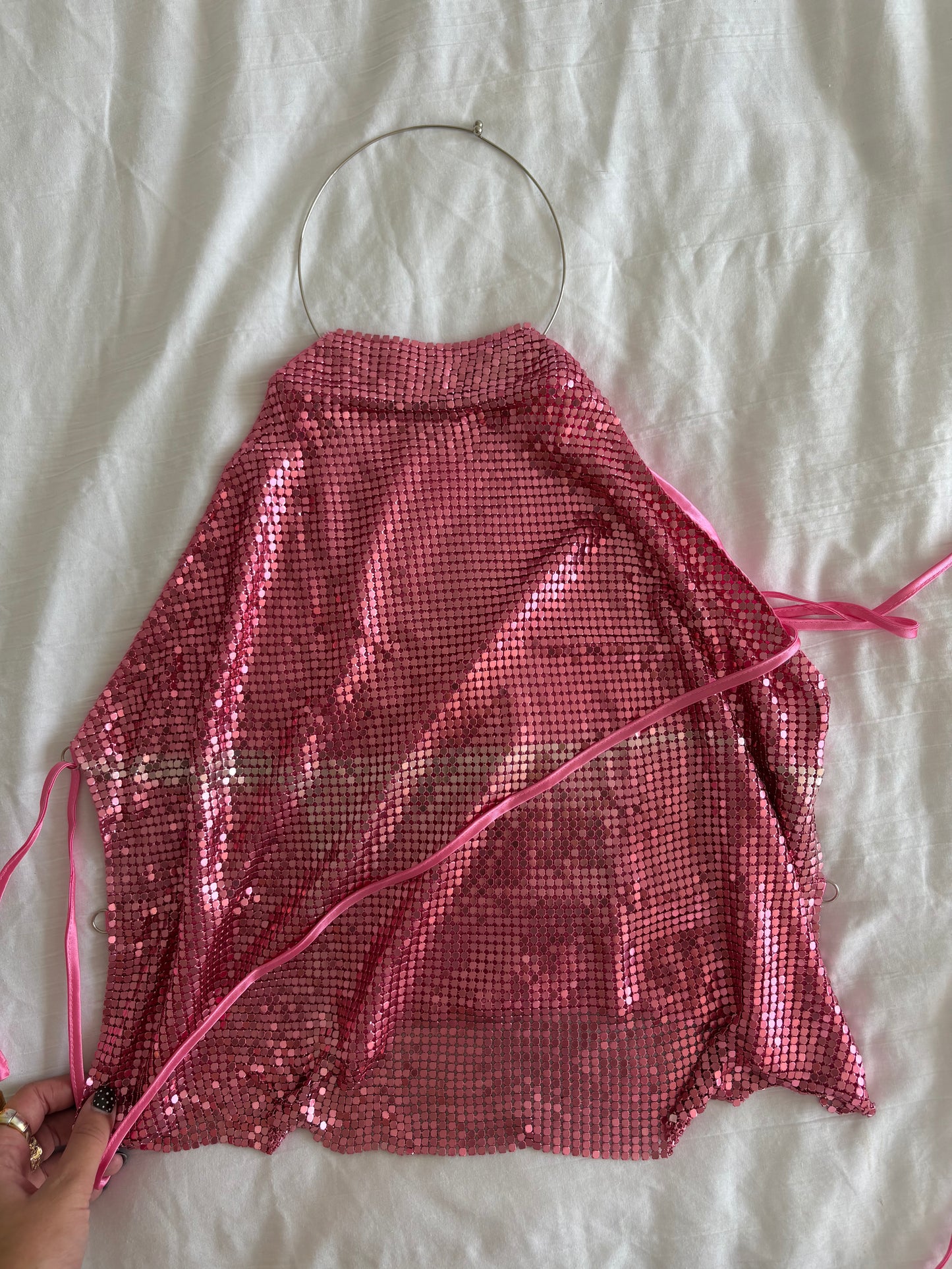 sequin cami