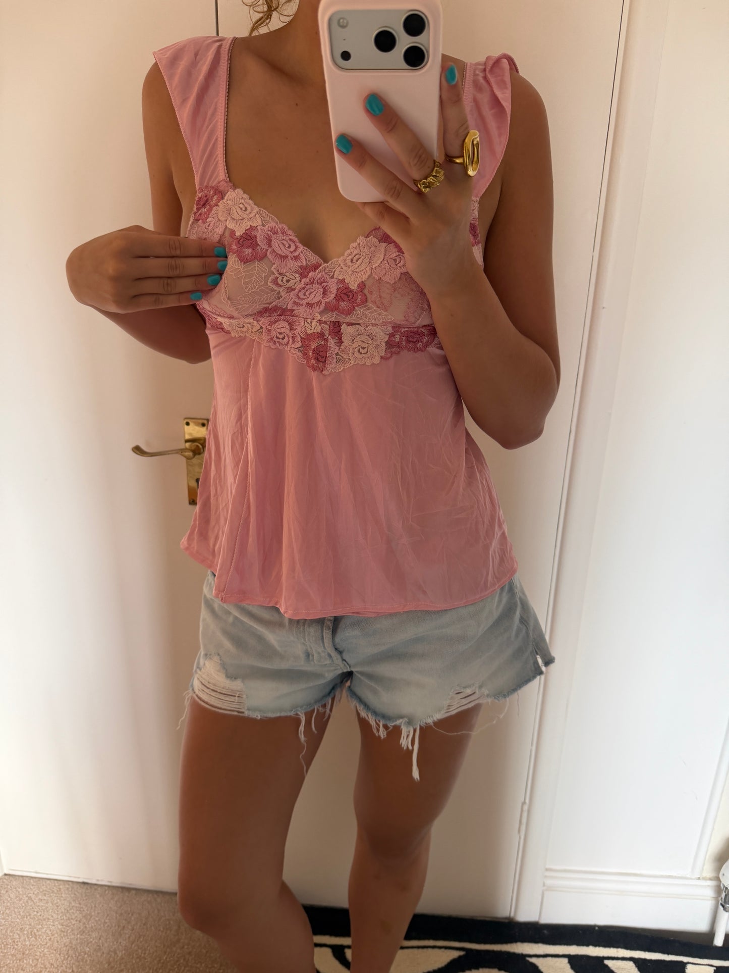 pink cami