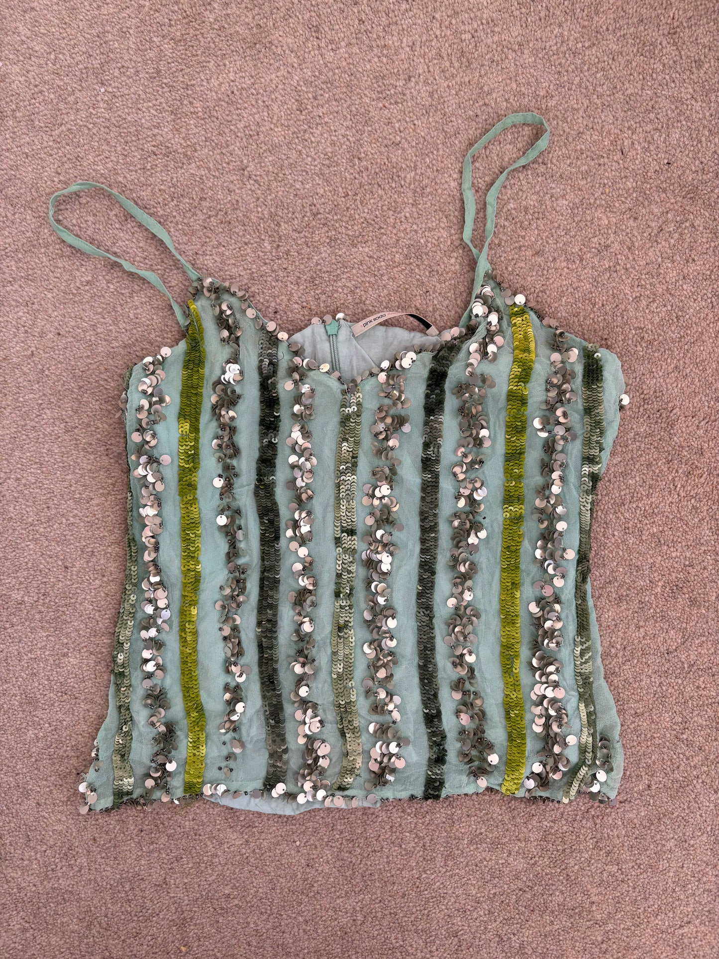 beaded cami