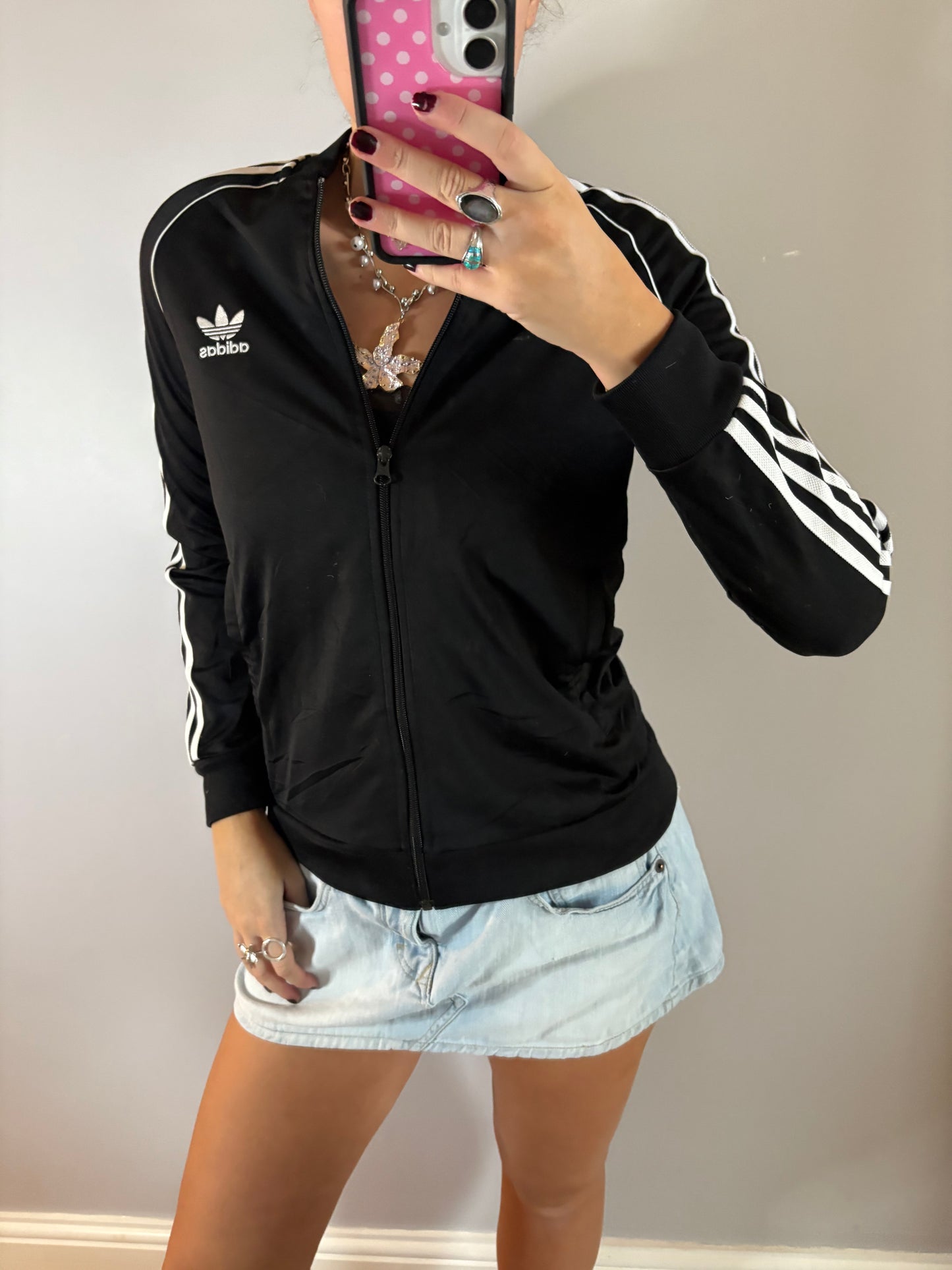 adidas zip up
