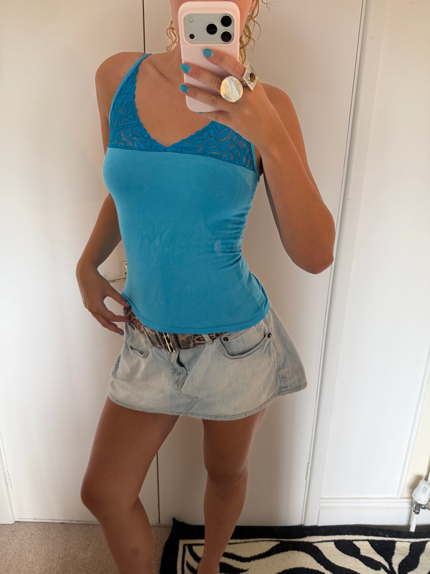 blue cami