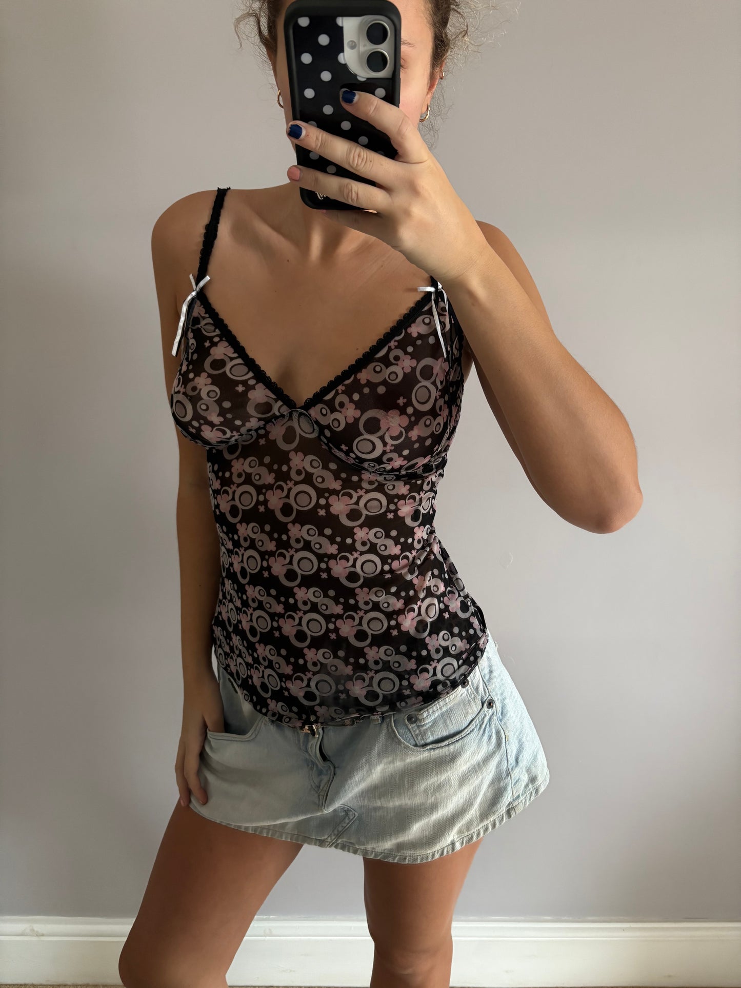 mesh cami