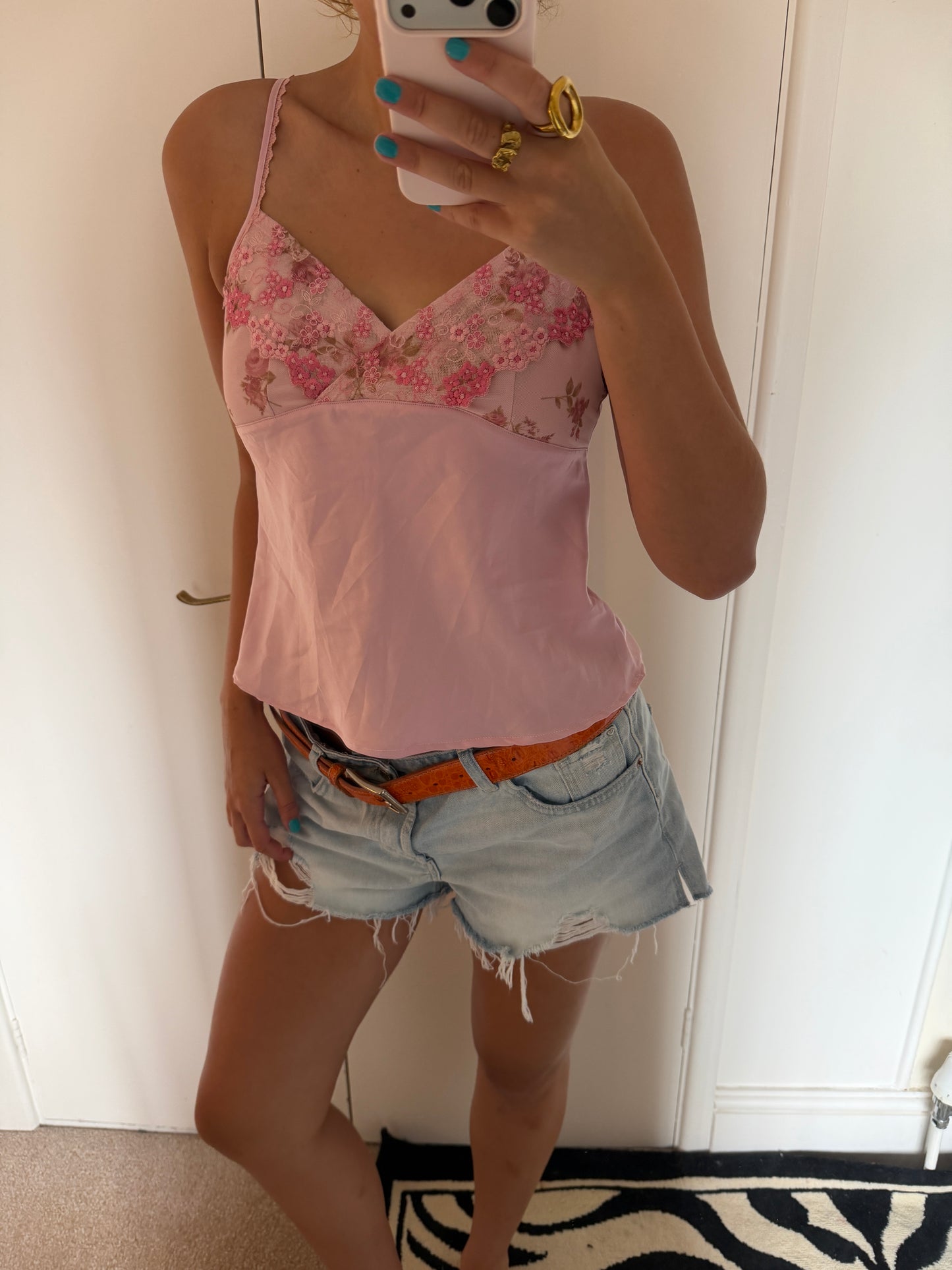 pink cami