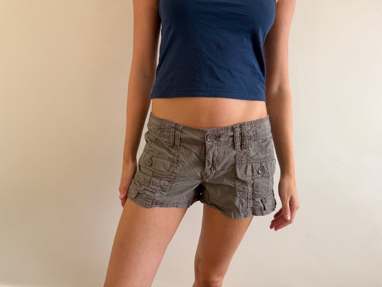 cargo mini shorts