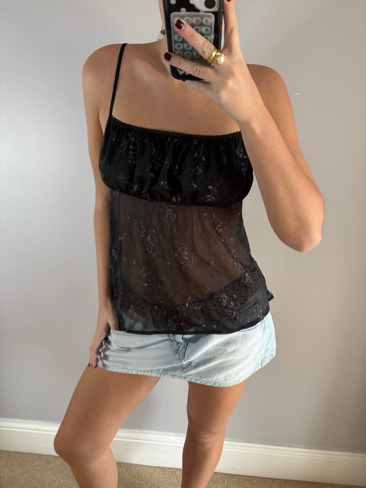 black cami