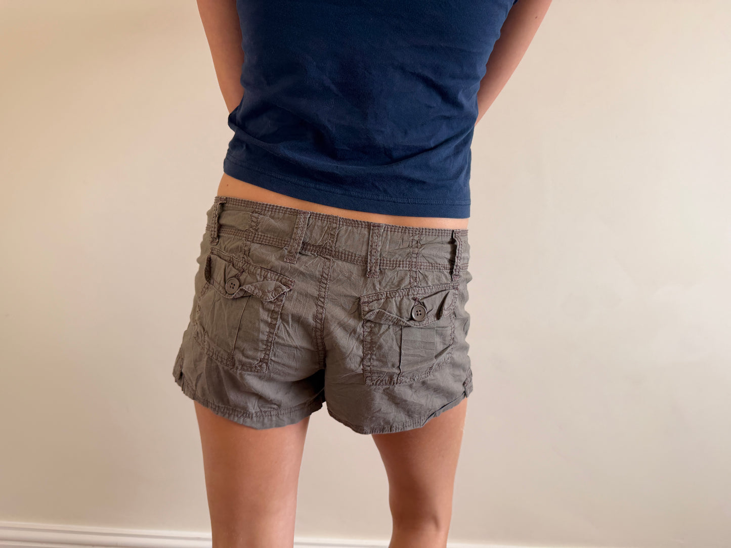 cargo mini shorts