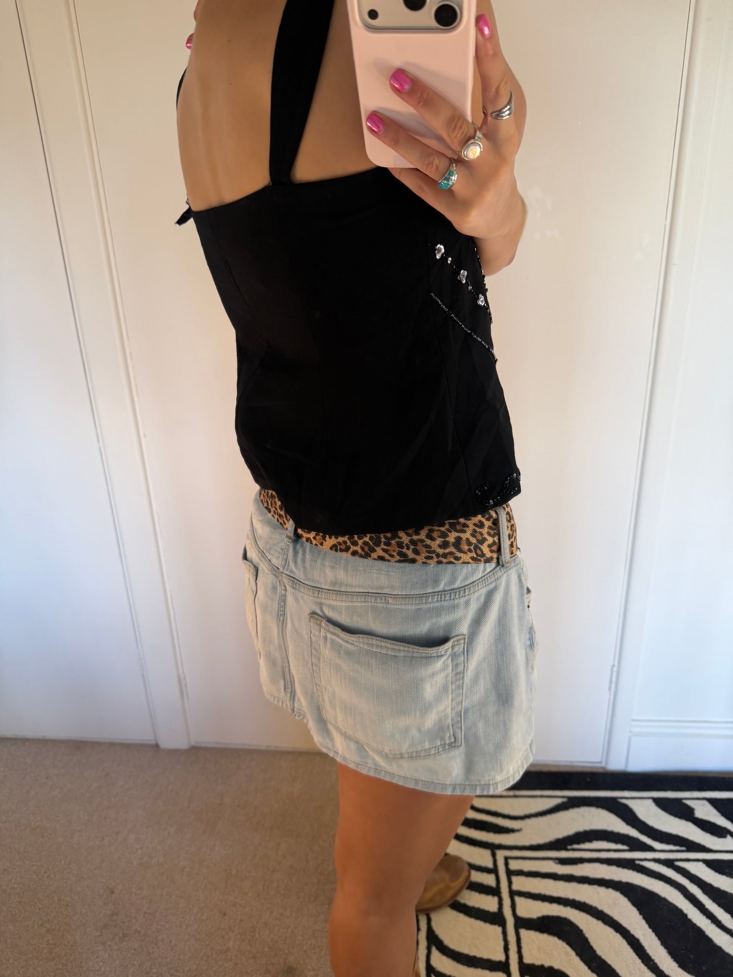beaded top