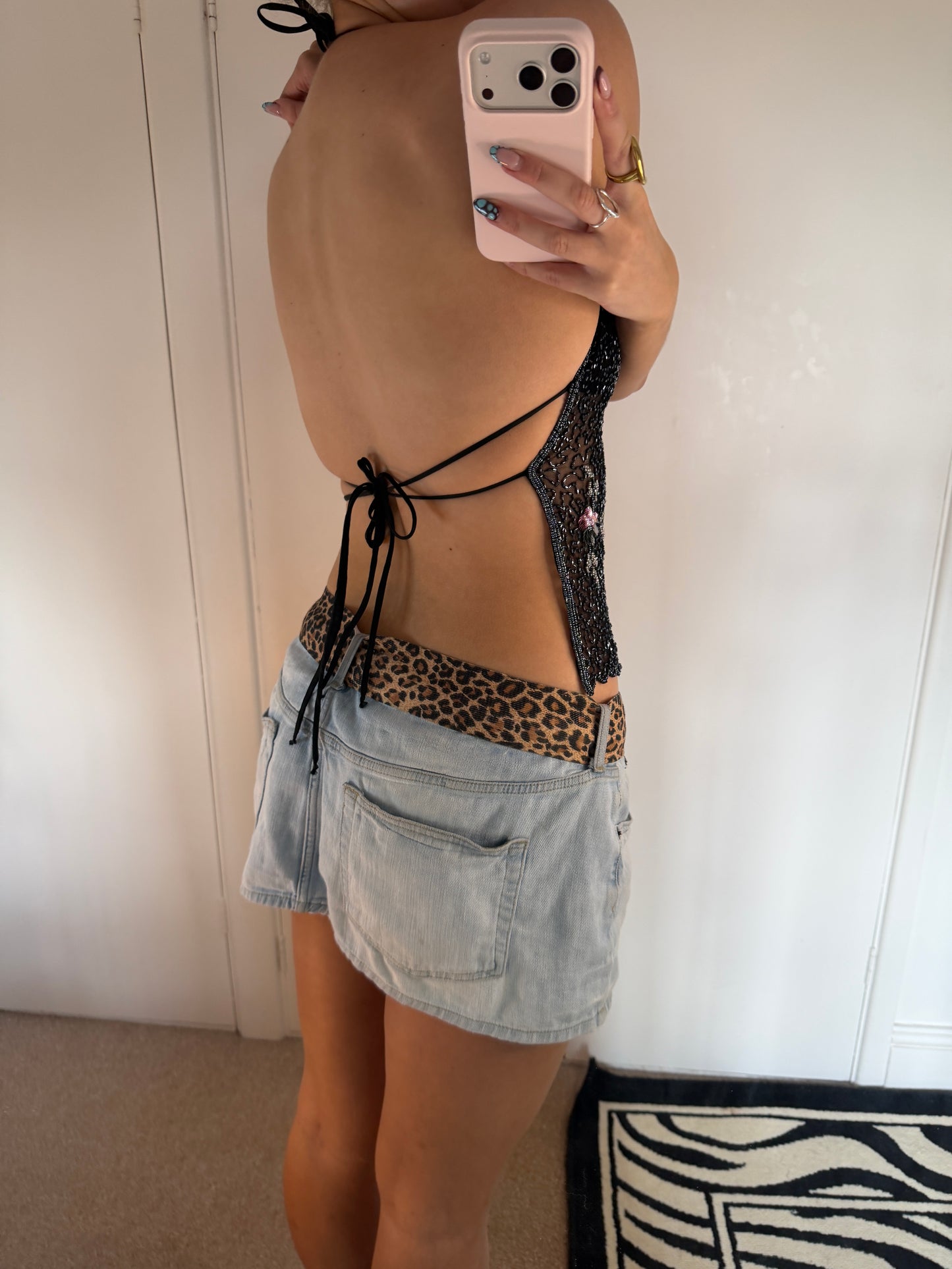 *rare* beaded cami