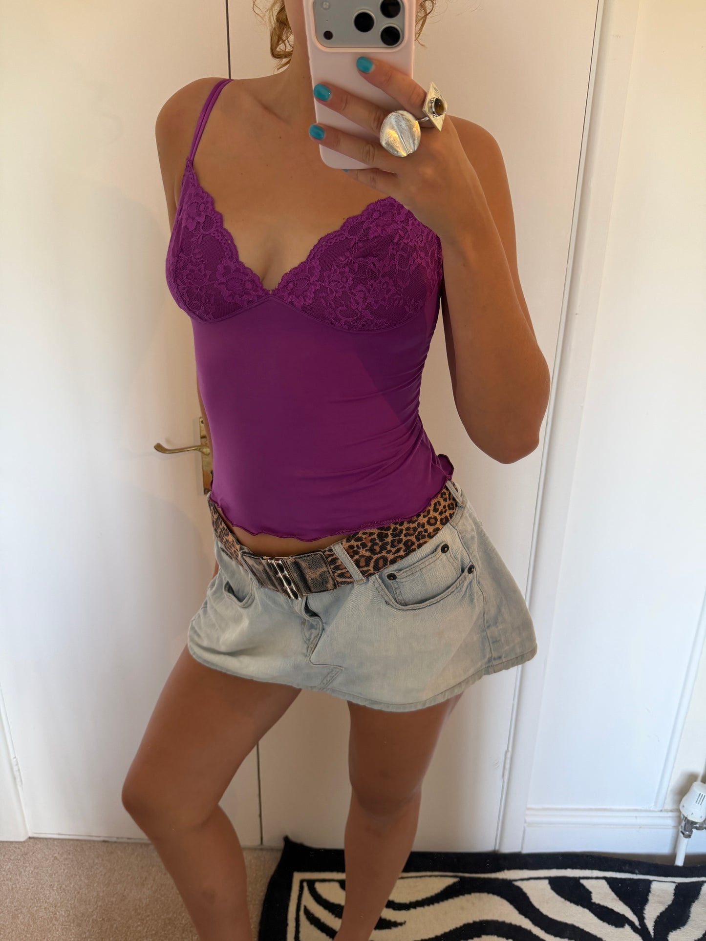 purple cami