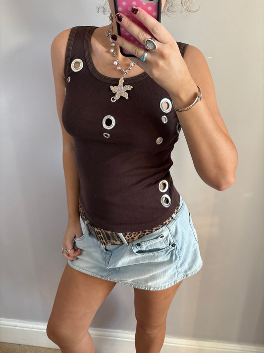 grommet vest