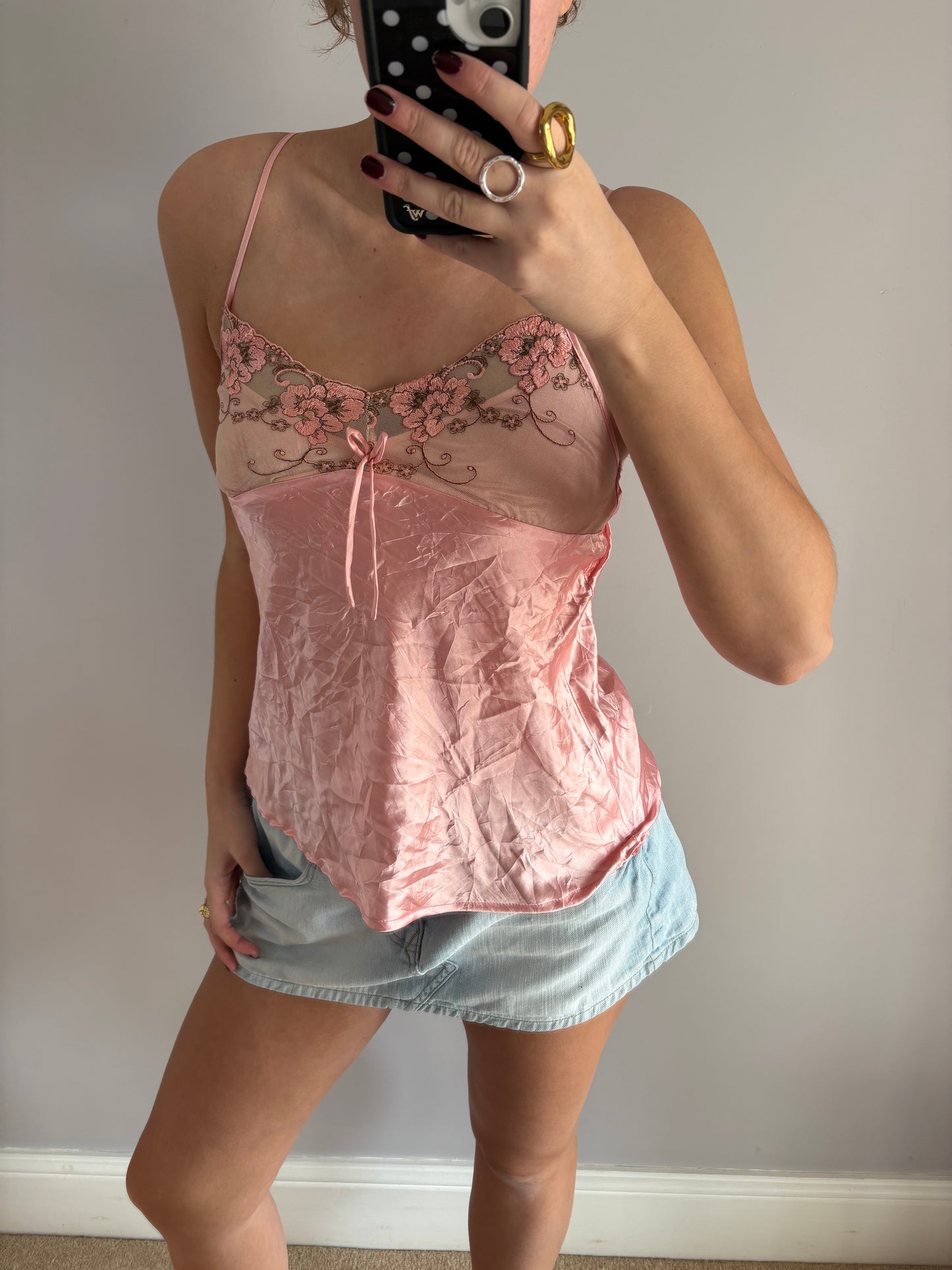 pink cami