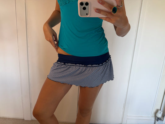 y2k mini skirt