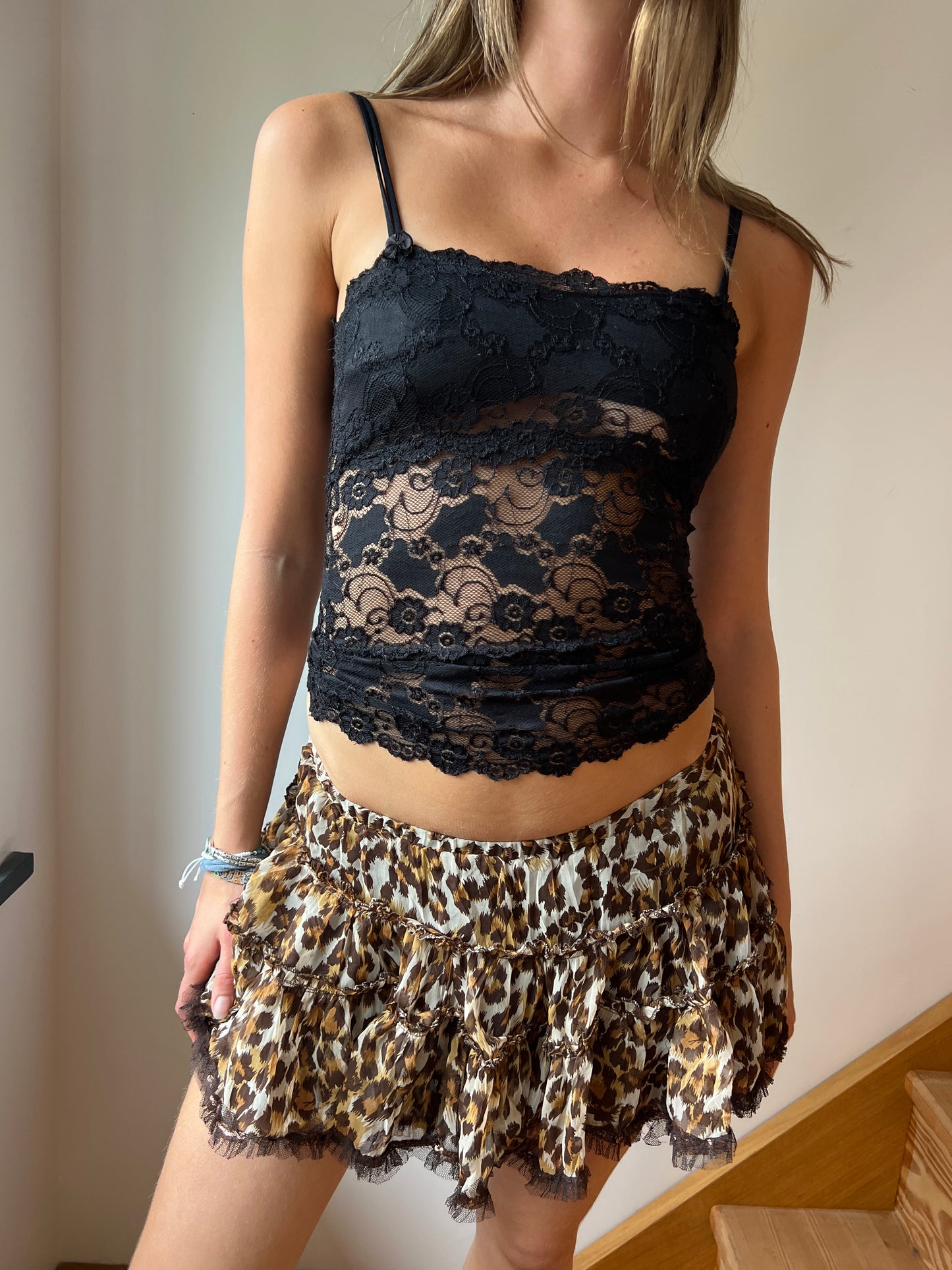 Leopard Mini Skirt