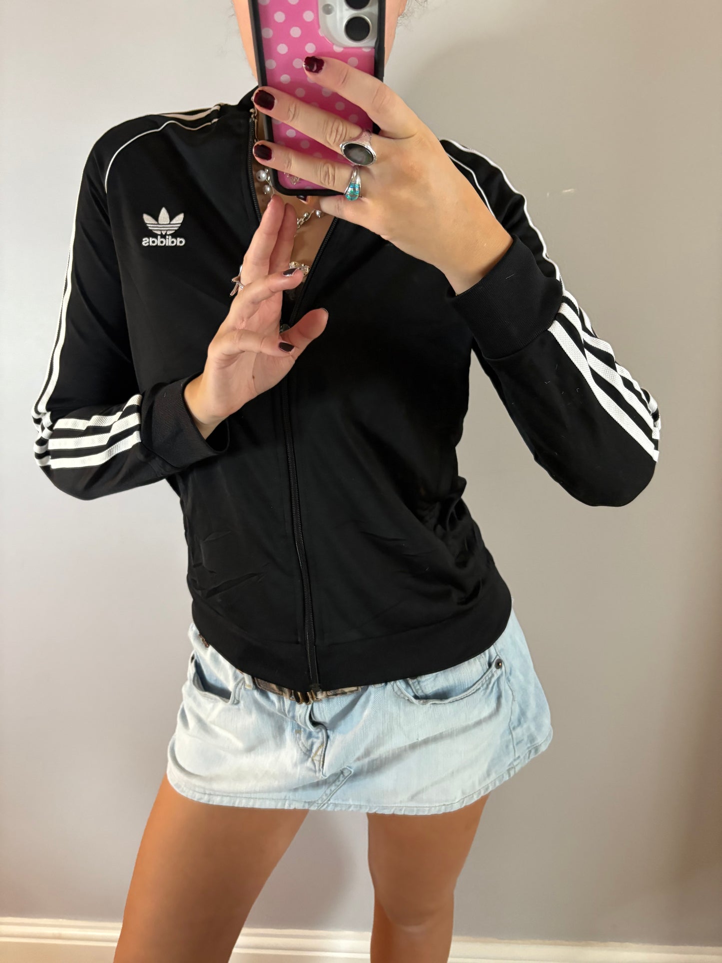 adidas zip up