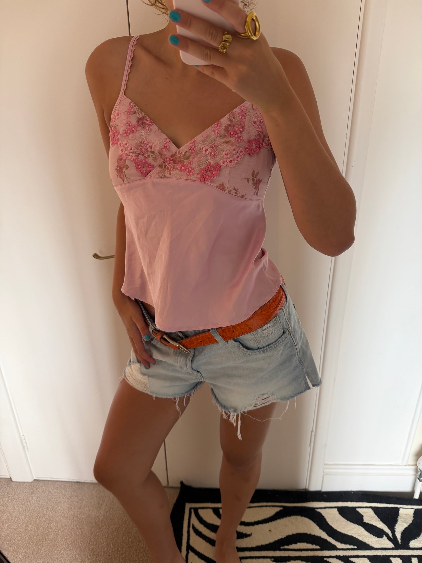 pink cami