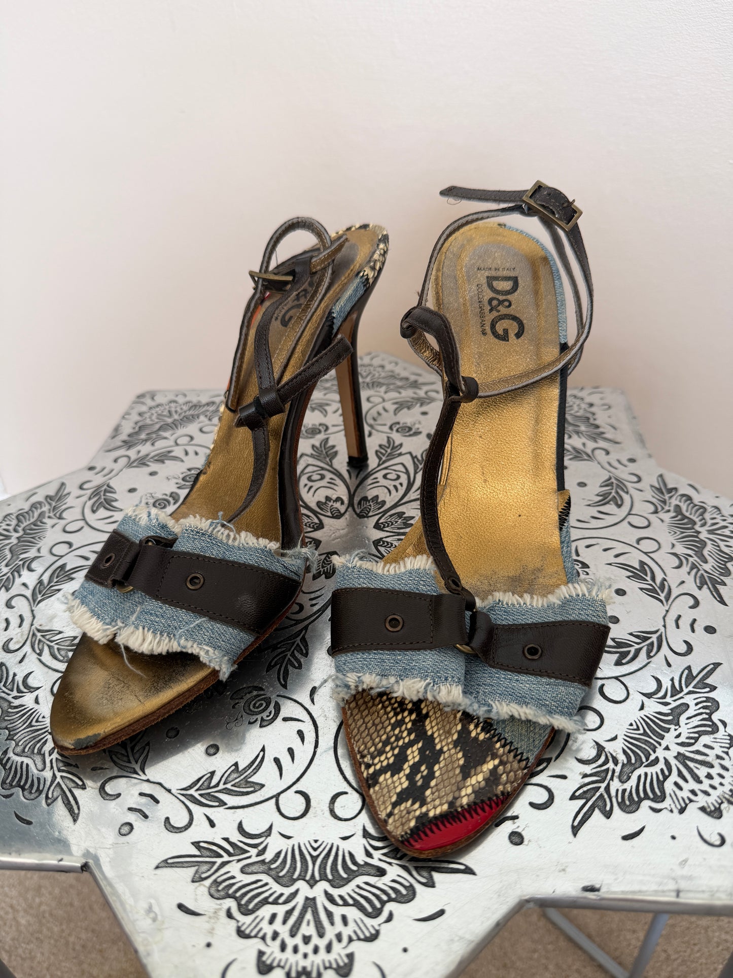 vintage d&g heels