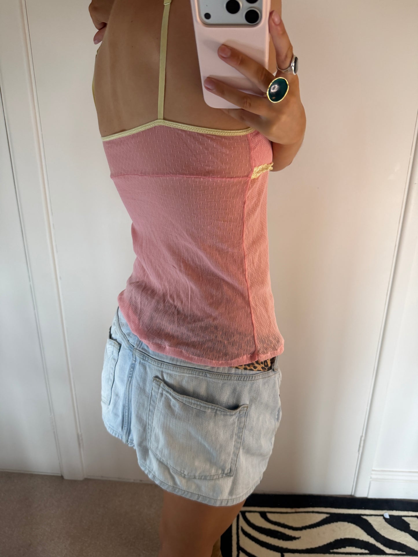 pink cami